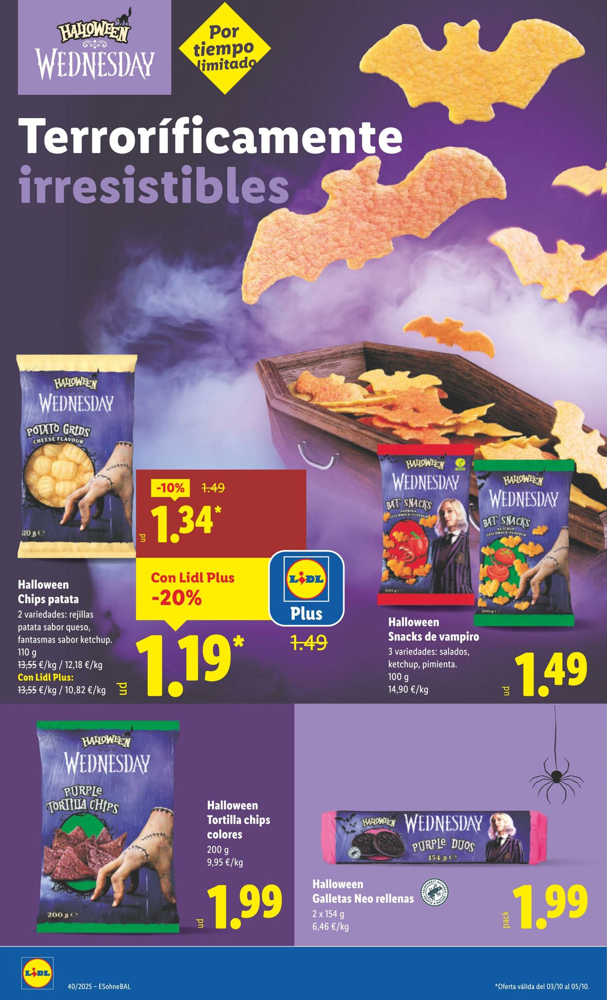 Folleto Lidl 29.09.2025 - 05.10.2025