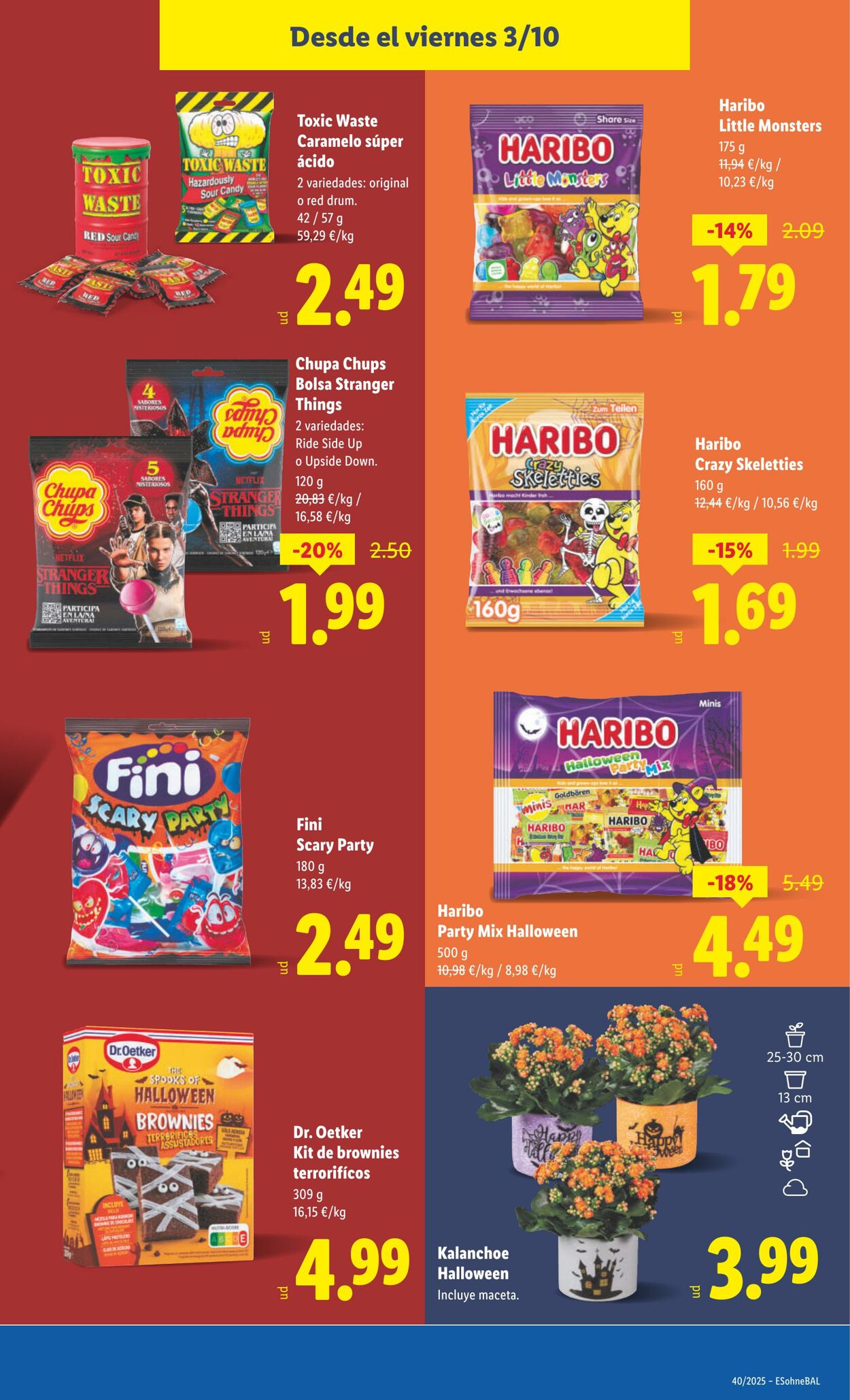 Folleto Lidl 29.09.2025 - 05.10.2025