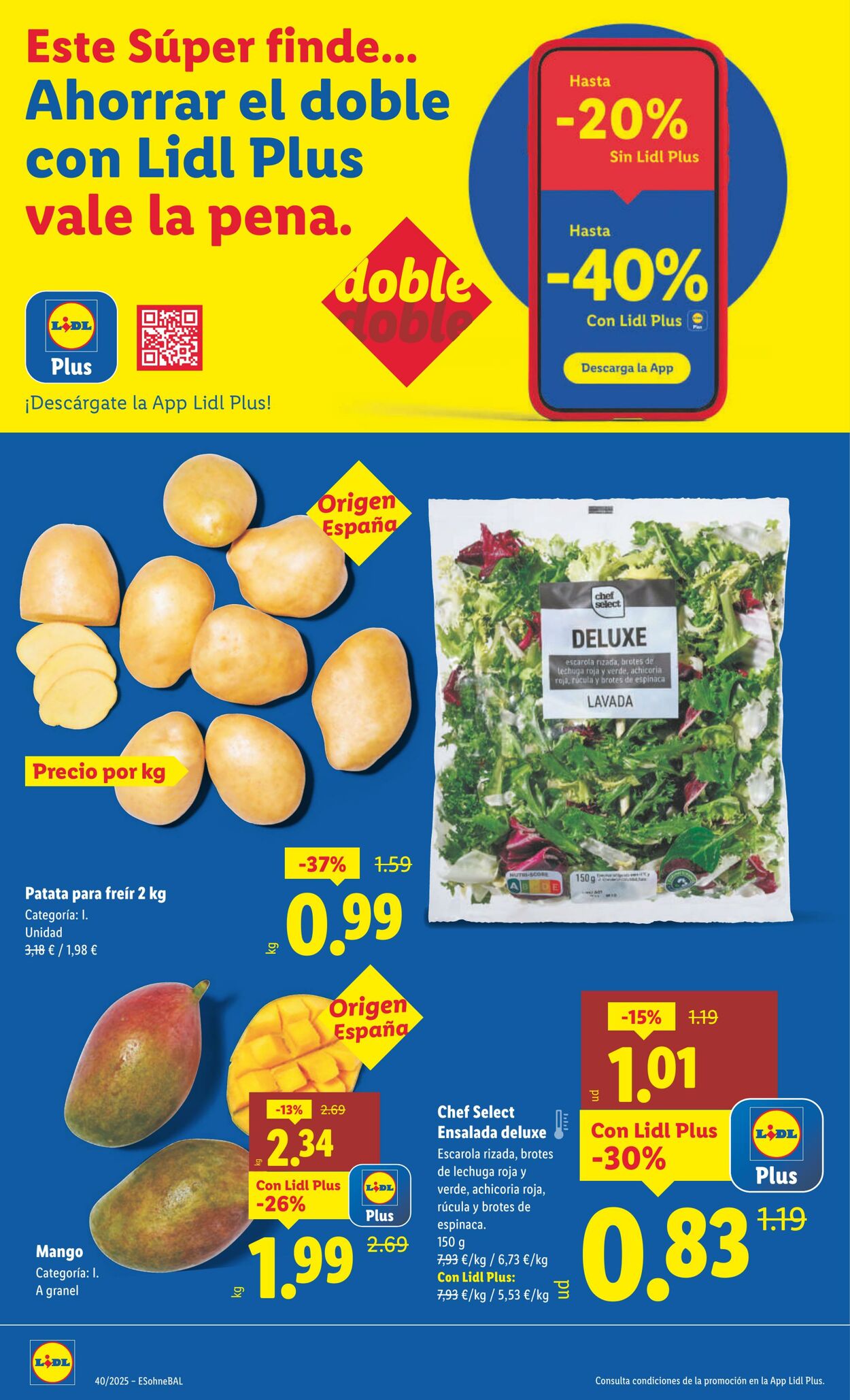 Folleto Lidl 29.09.2025 - 05.10.2025