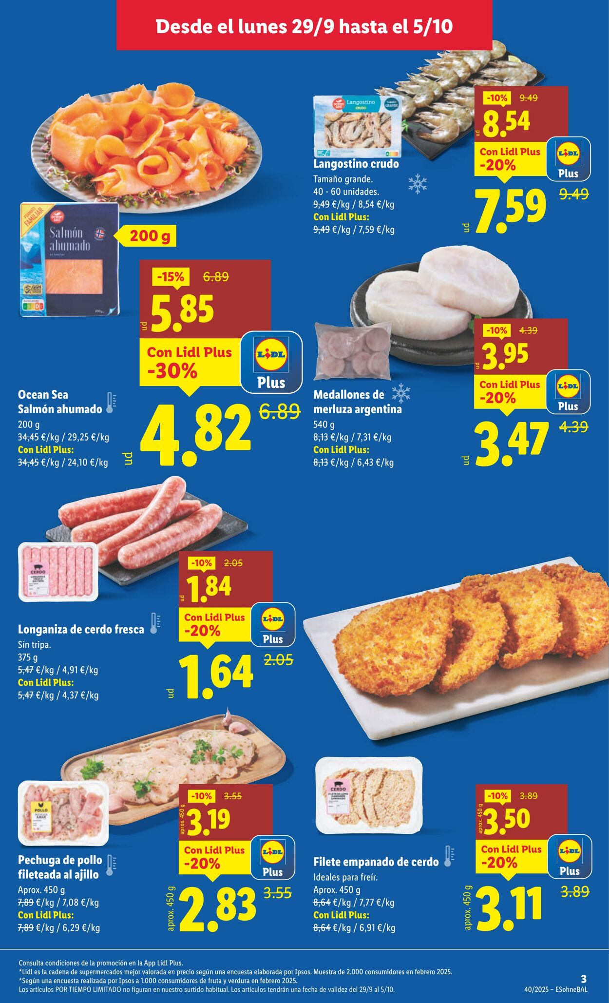 Folleto Lidl 29.09.2025 - 05.10.2025