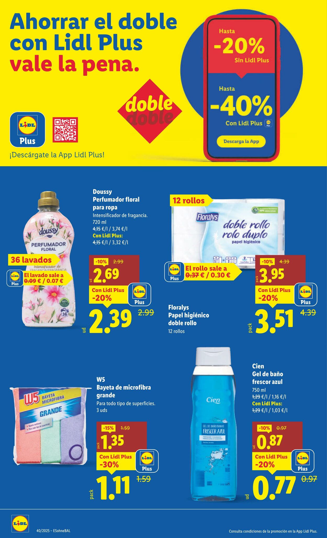 Folleto Lidl 29.09.2025 - 05.10.2025