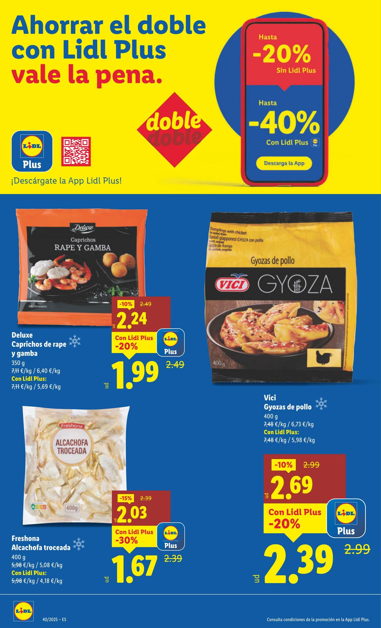 Folleto Lidl 29.09.2025 - 05.10.2025