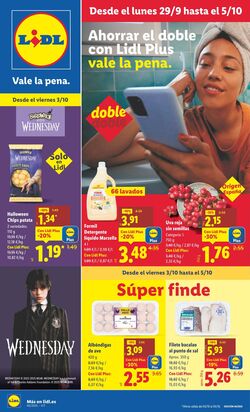Folleto Lidl 29.09.2025 - 05.10.2025