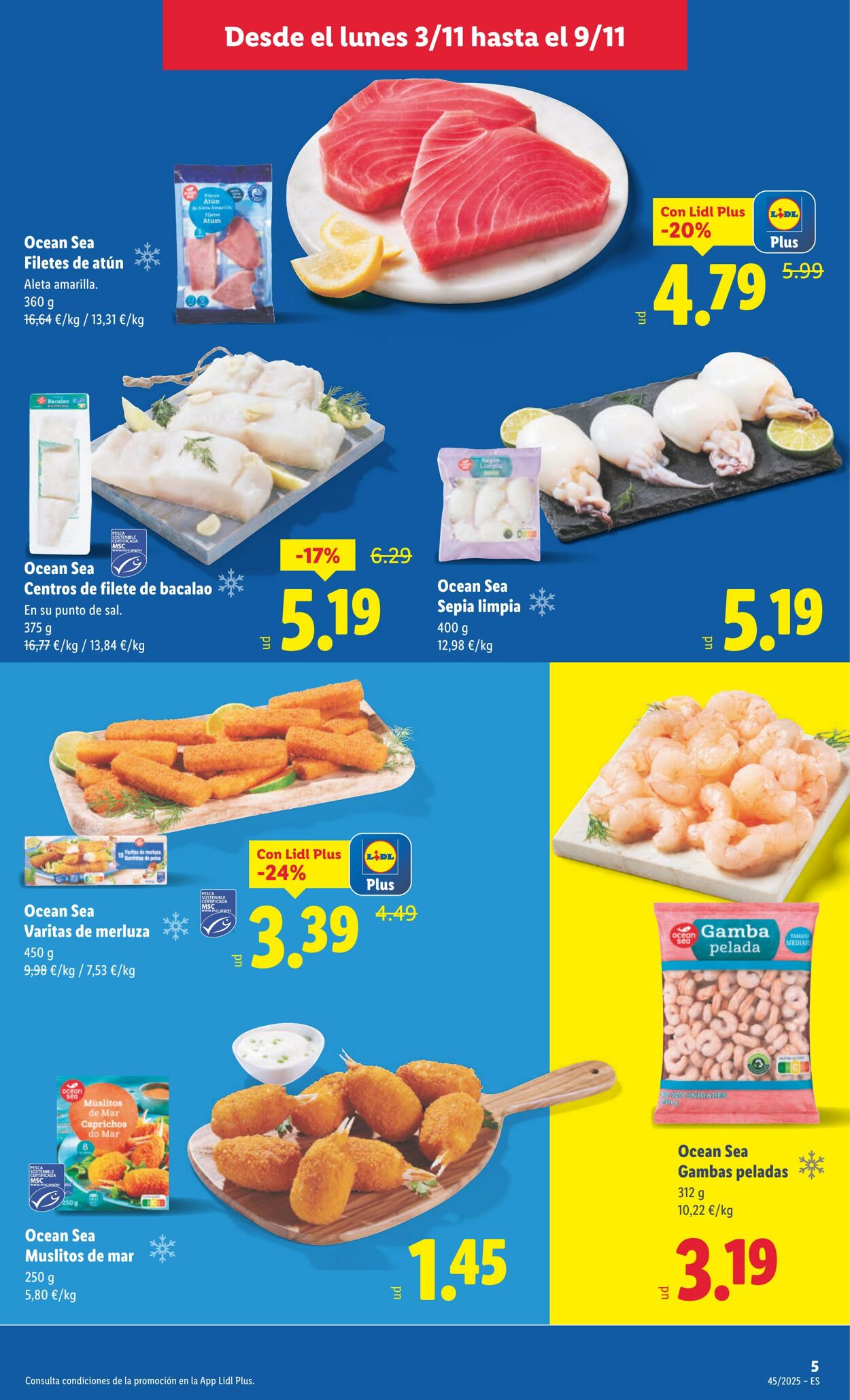 Folleto Lidl 03.11.2025 - 09.11.2025