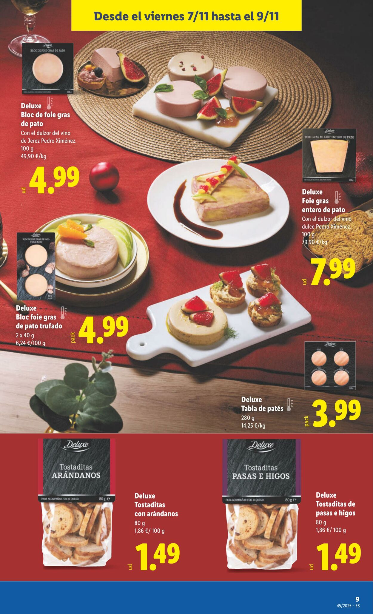 Folleto Lidl 03.11.2025 - 09.11.2025