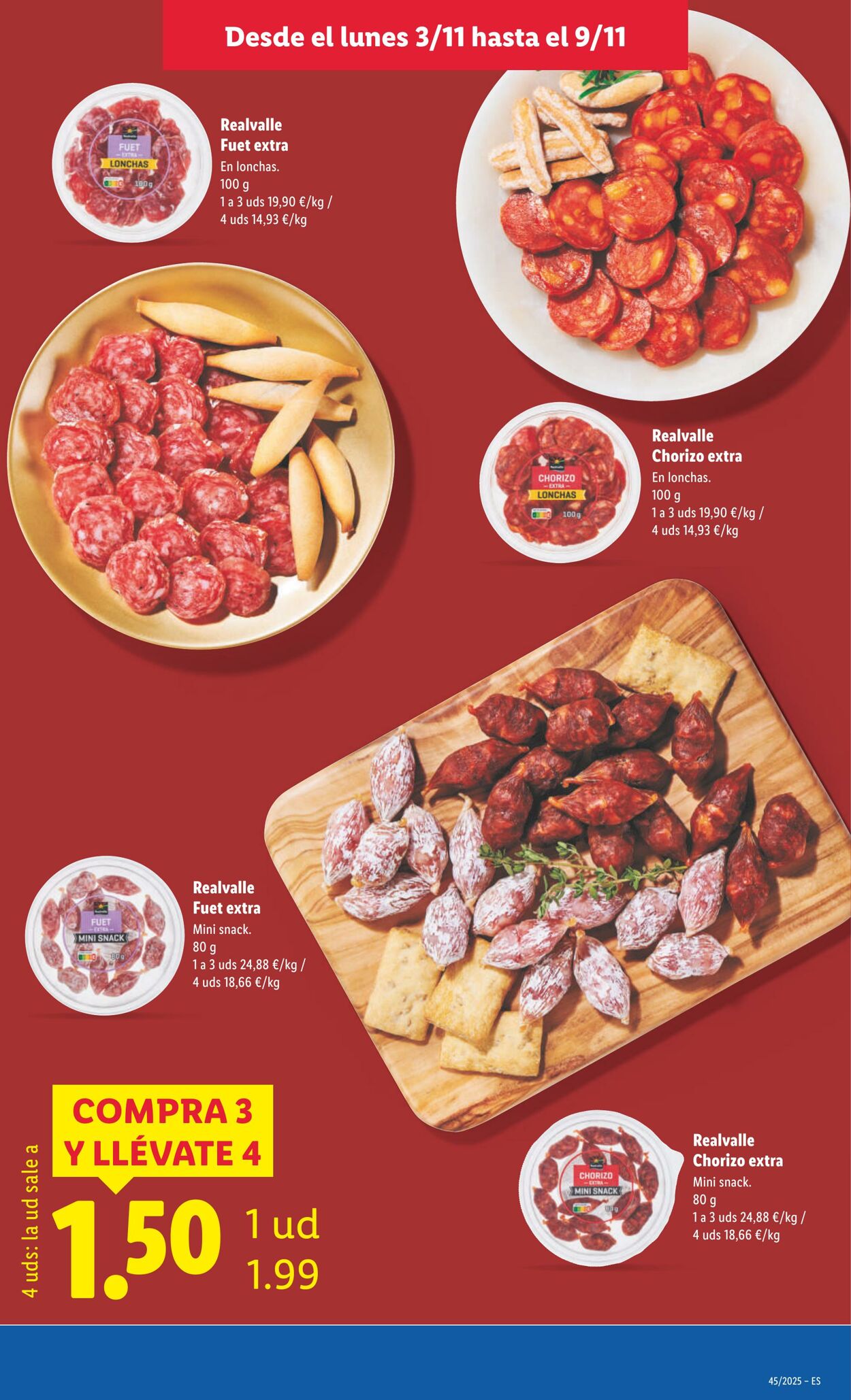 Folleto Lidl 03.11.2025 - 09.11.2025