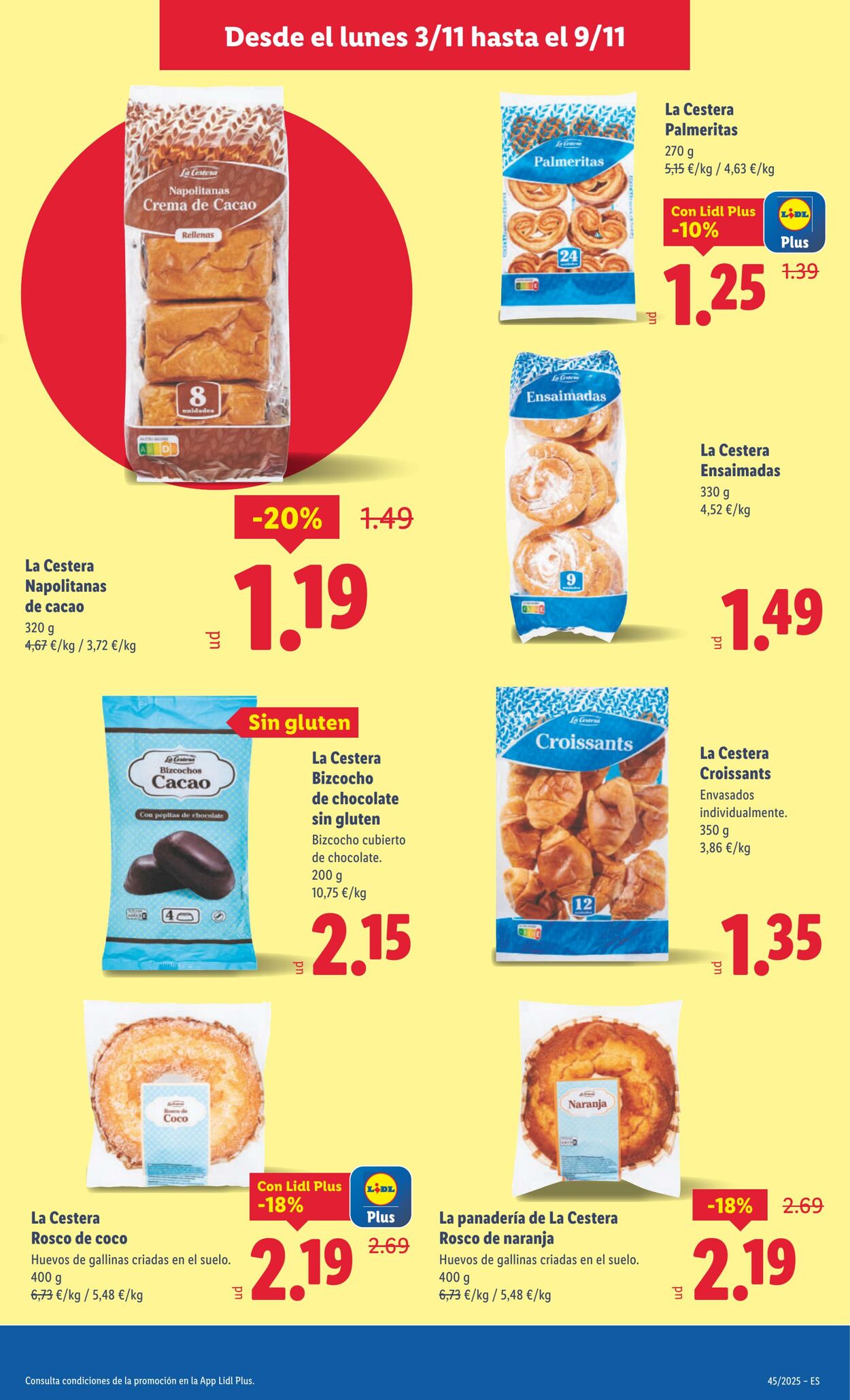 Folleto Lidl 03.11.2025 - 09.11.2025