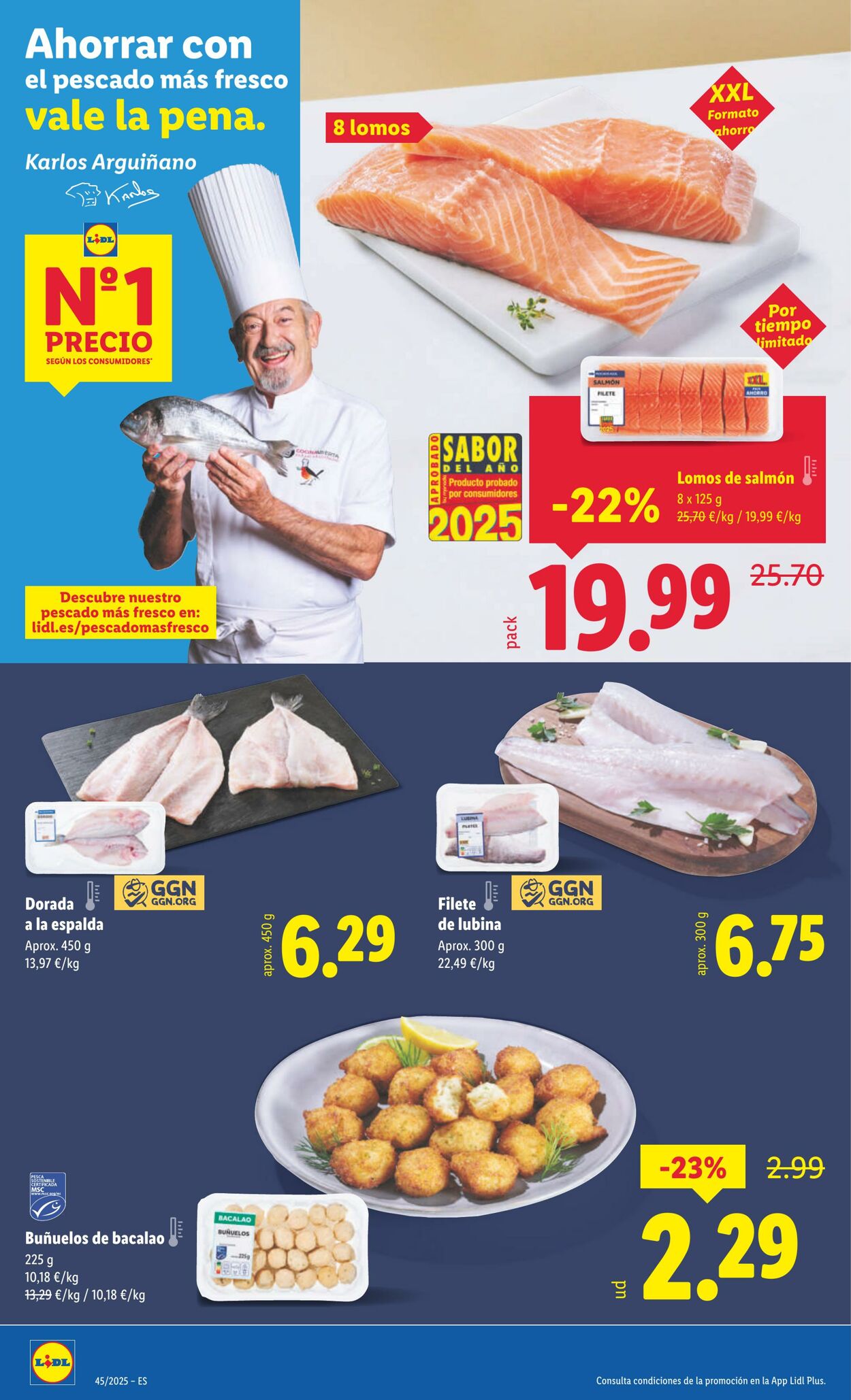 Folleto Lidl 03.11.2025 - 09.11.2025