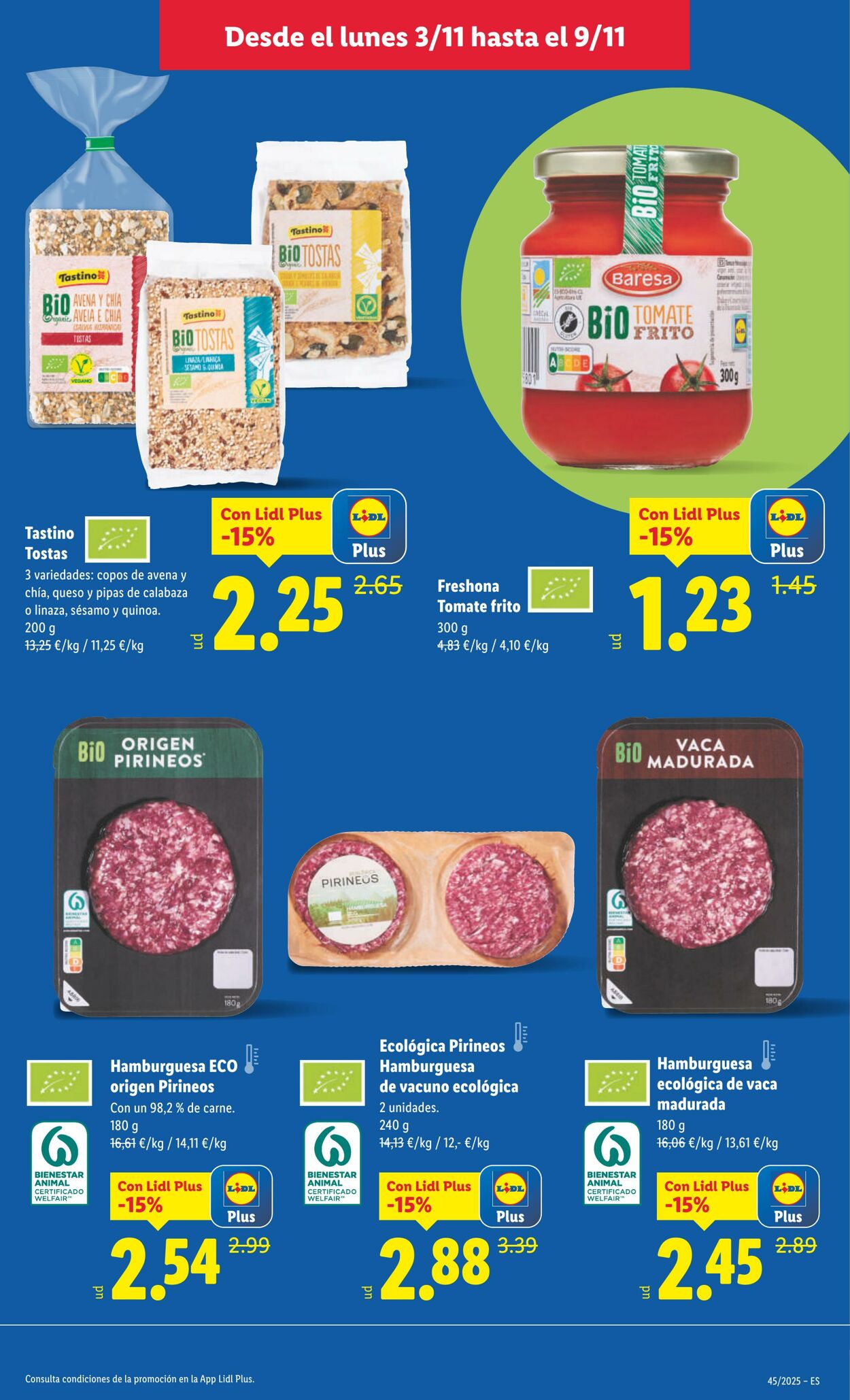 Folleto Lidl 03.11.2025 - 09.11.2025