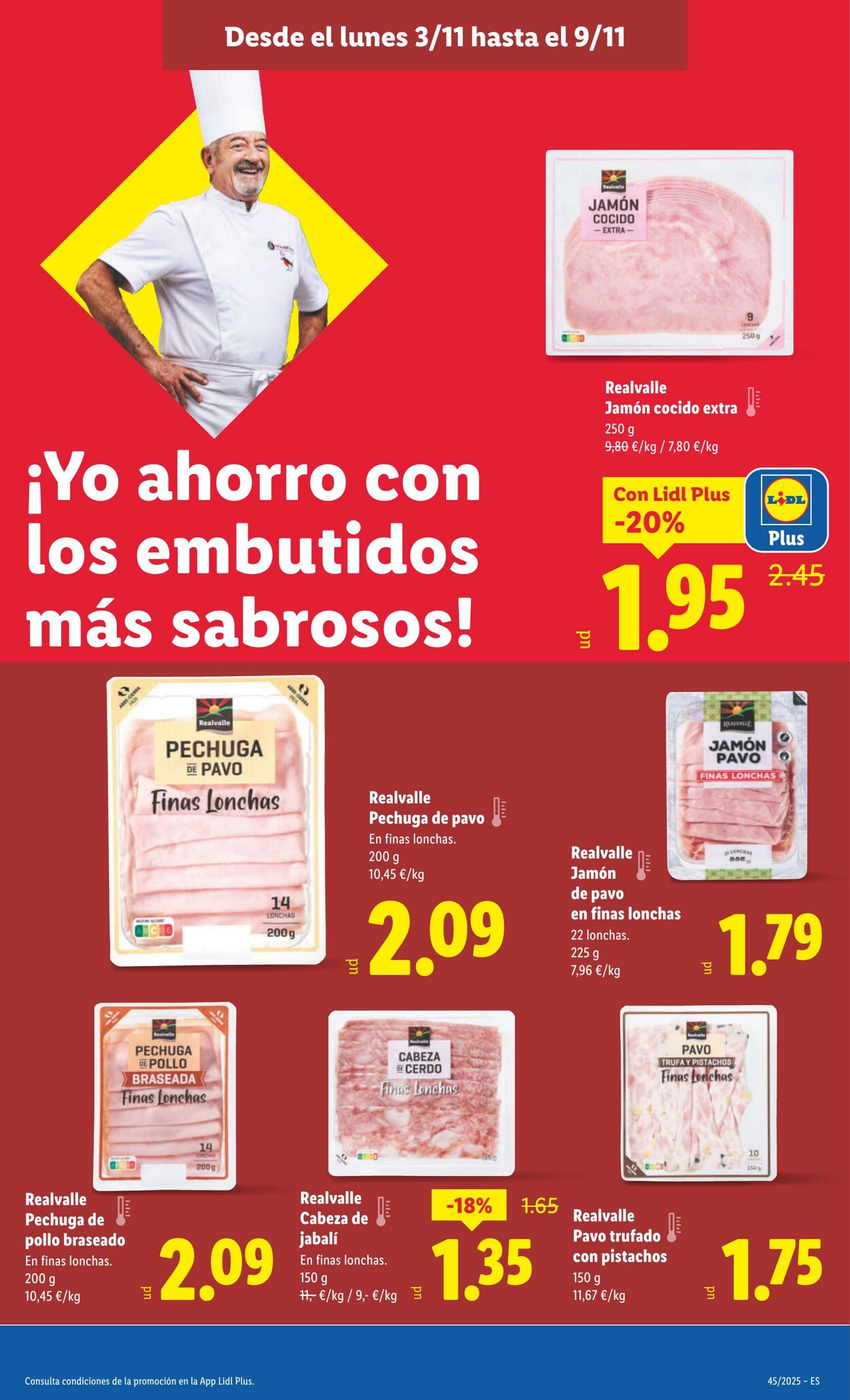 Folleto Lidl 03.11.2025 - 09.11.2025