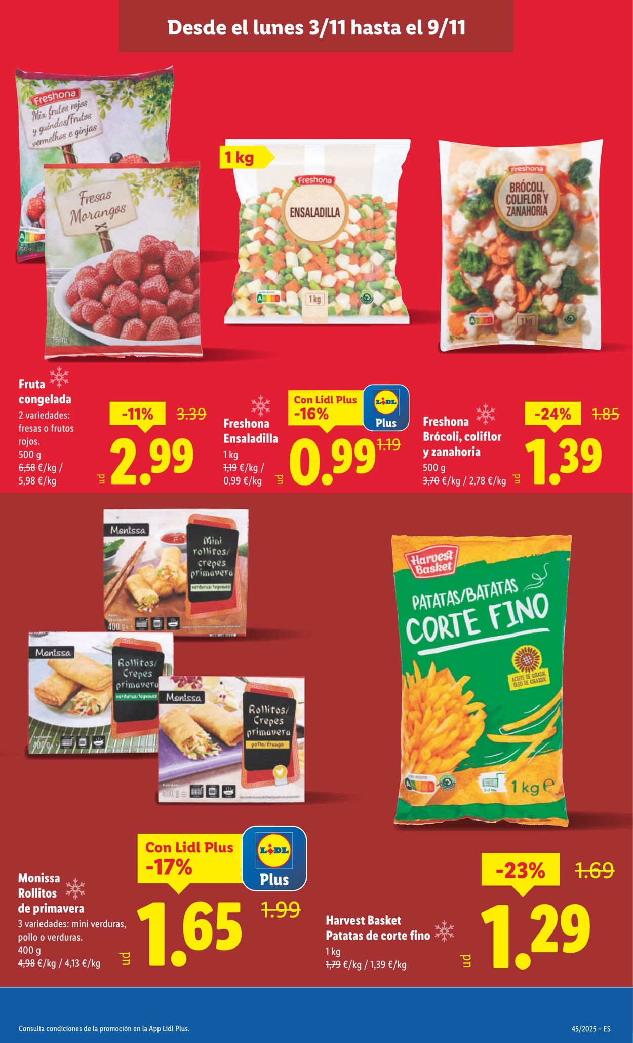 Folleto Lidl 03.11.2025 - 09.11.2025