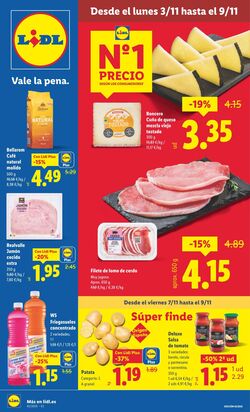 Folleto Lidl 03.11.2025 - 09.11.2025