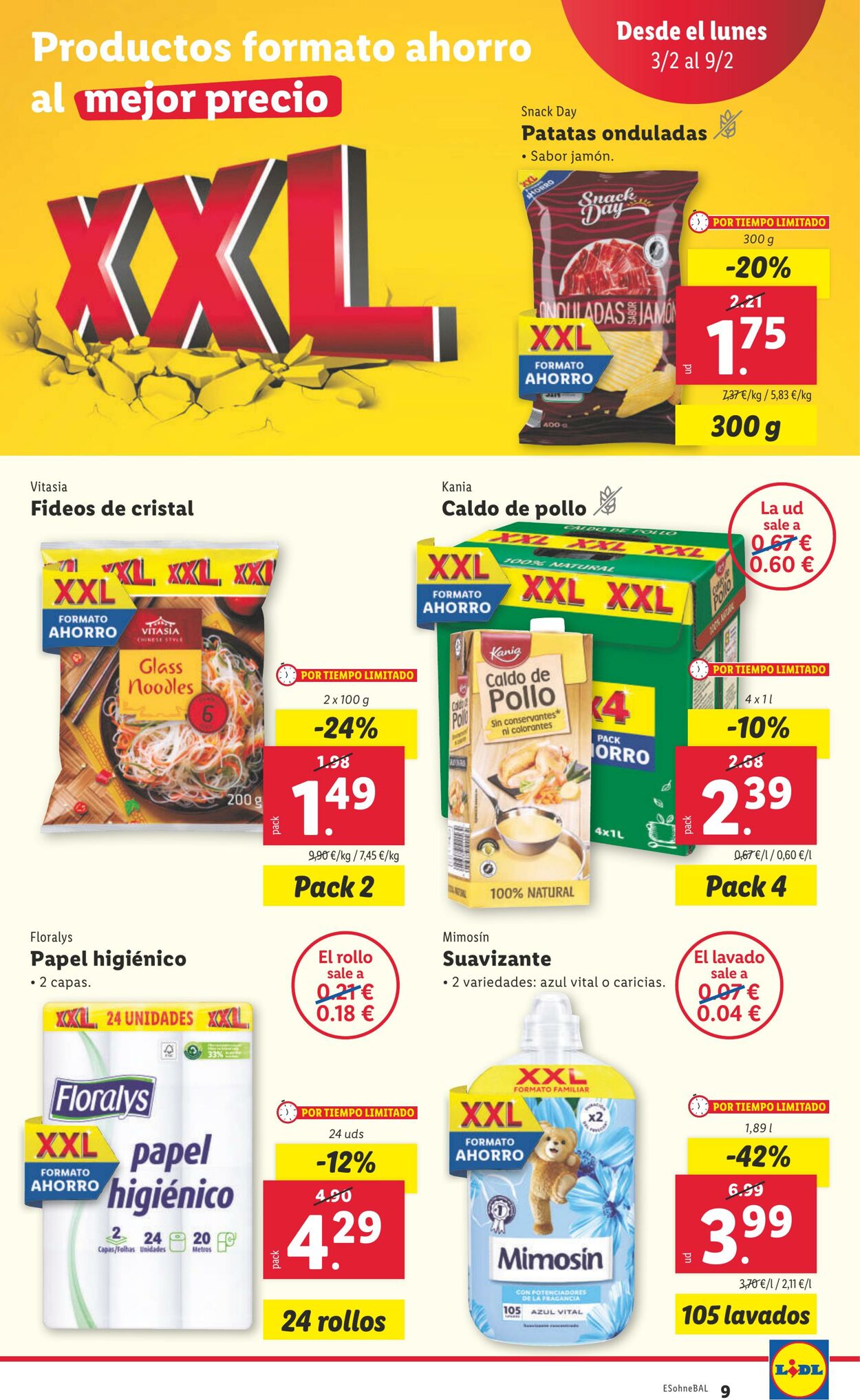 Folleto Lidl 03.02.2025 - 09.02.2025