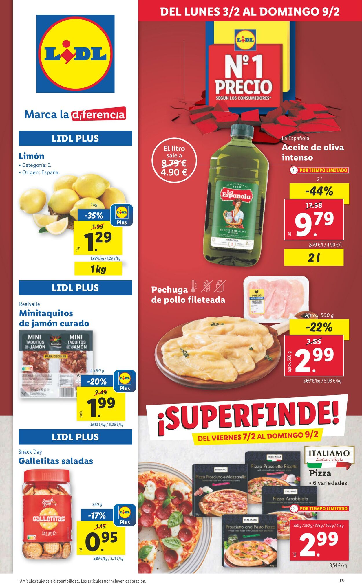 Folleto Lidl 03.02.2025 - 09.02.2025