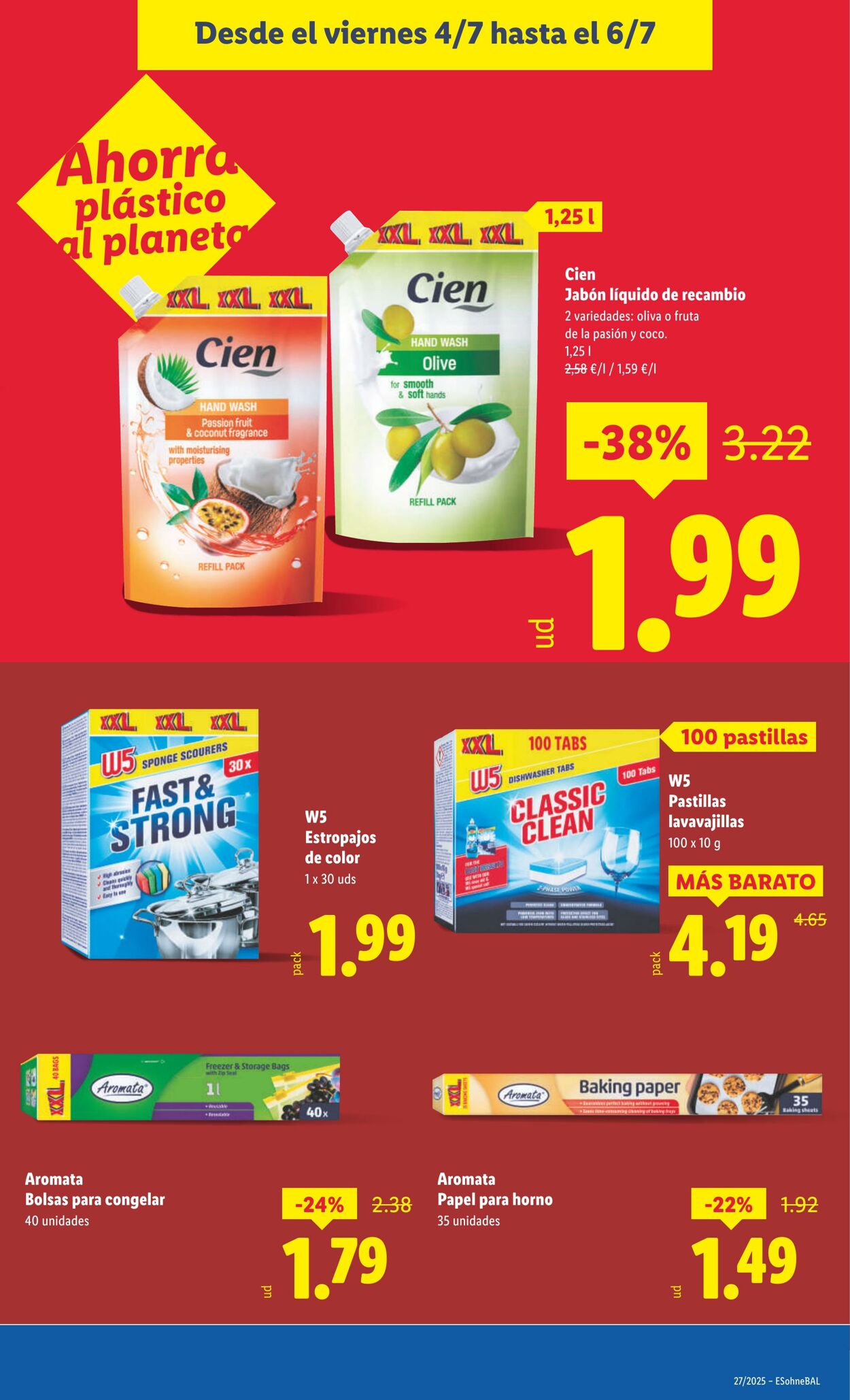 Folleto Lidl 30.06.2025 - 06.07.2025