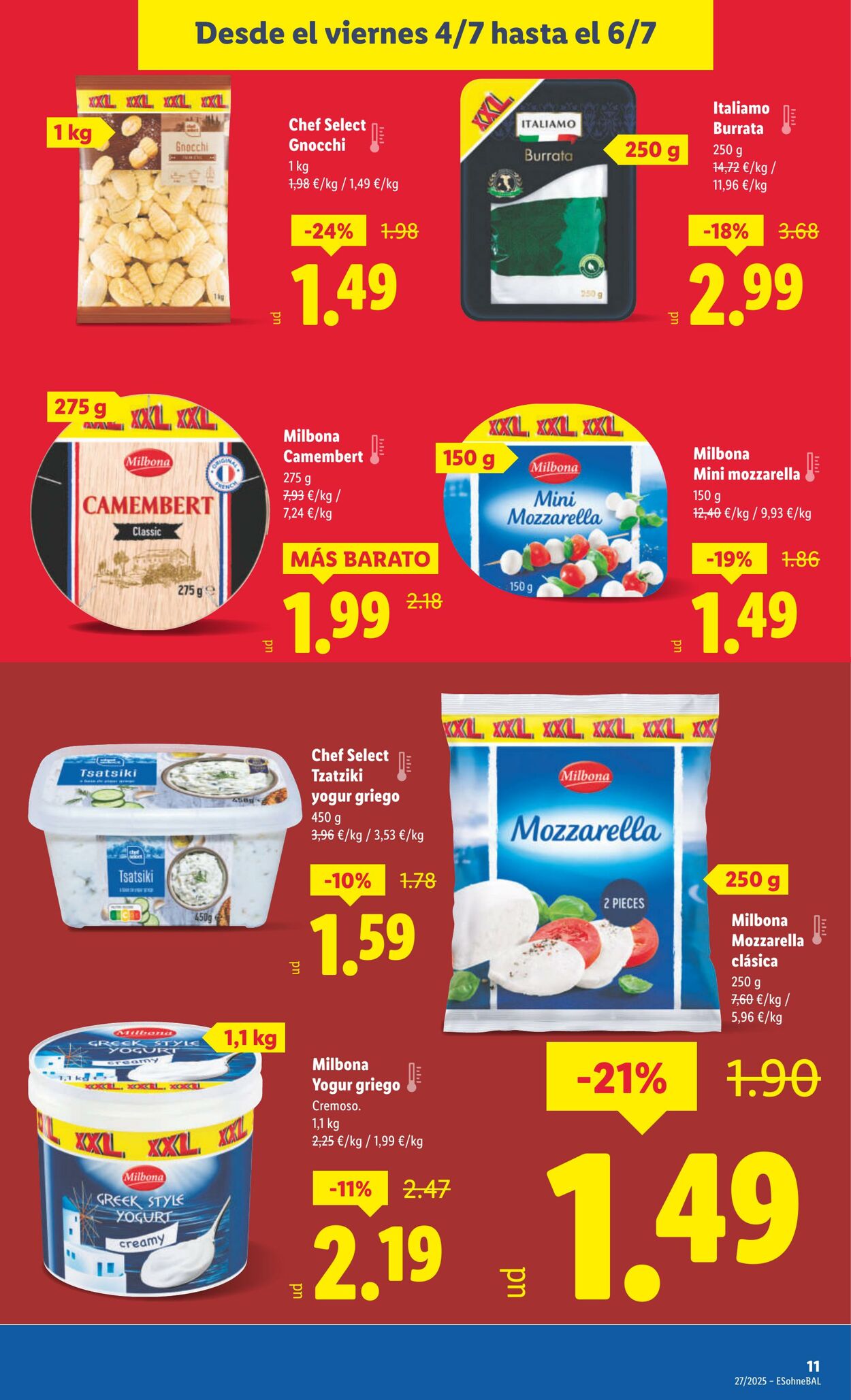 Folleto Lidl 30.06.2025 - 06.07.2025