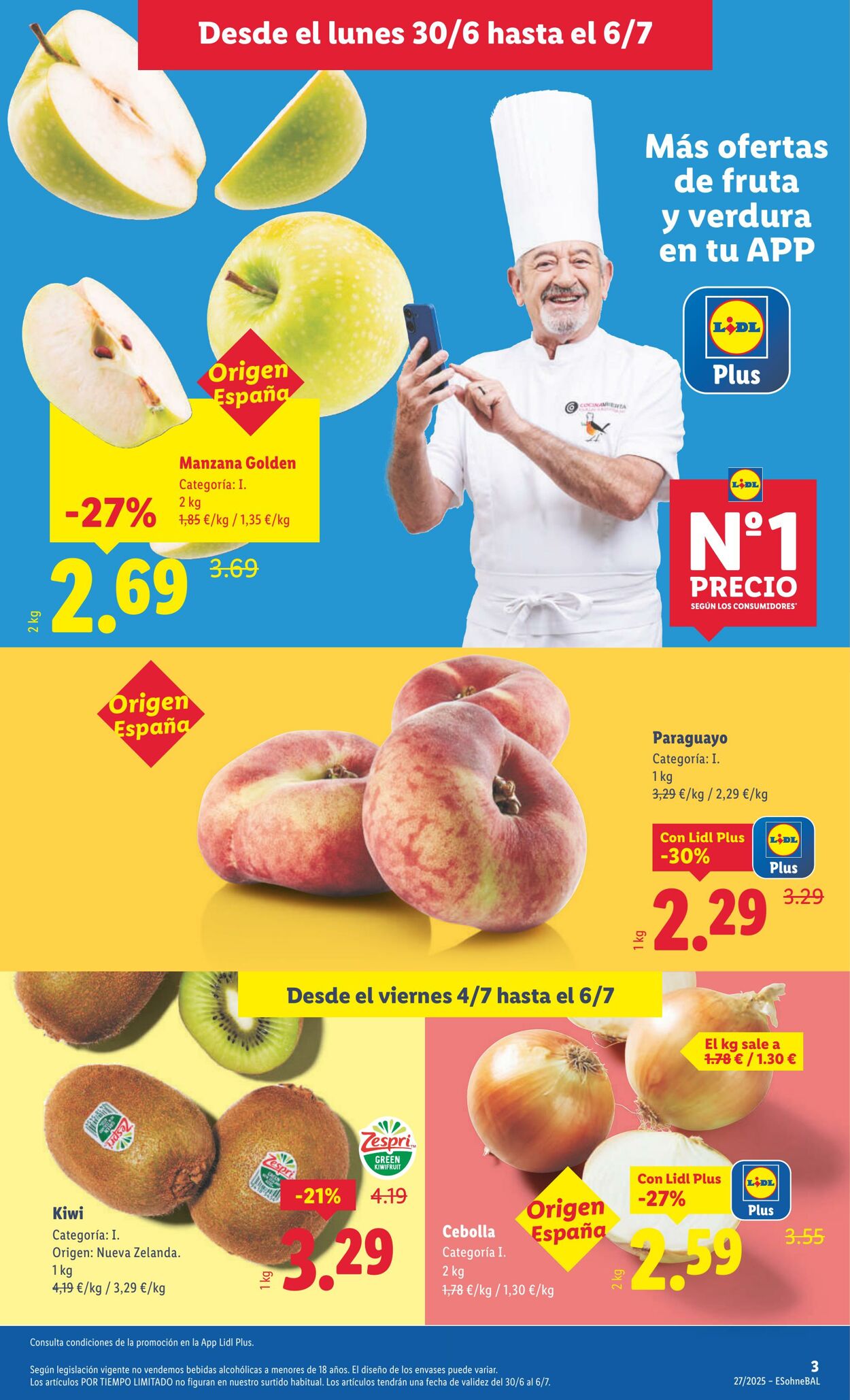 Folleto Lidl 30.06.2025 - 06.07.2025