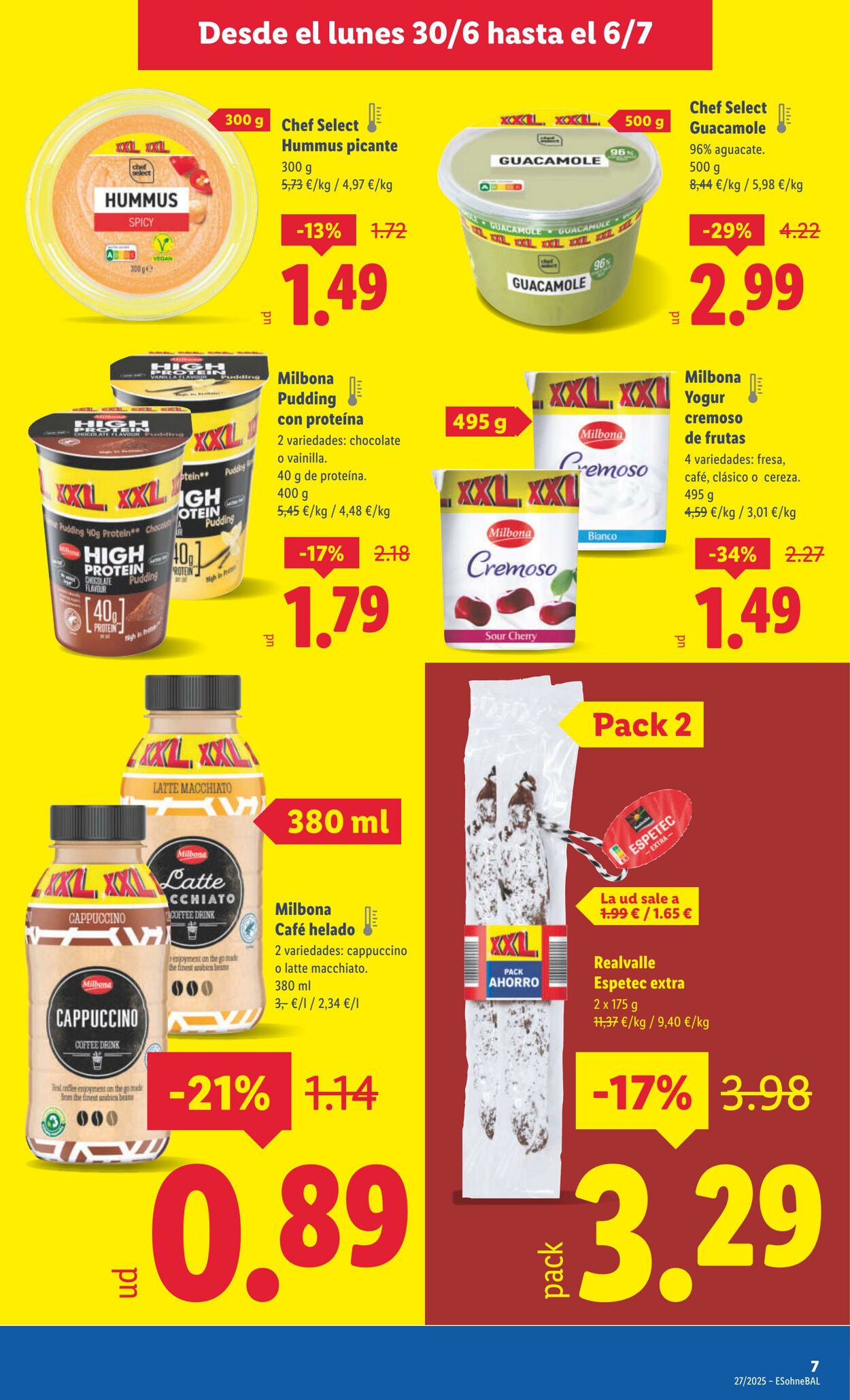 Folleto Lidl 30.06.2025 - 06.07.2025