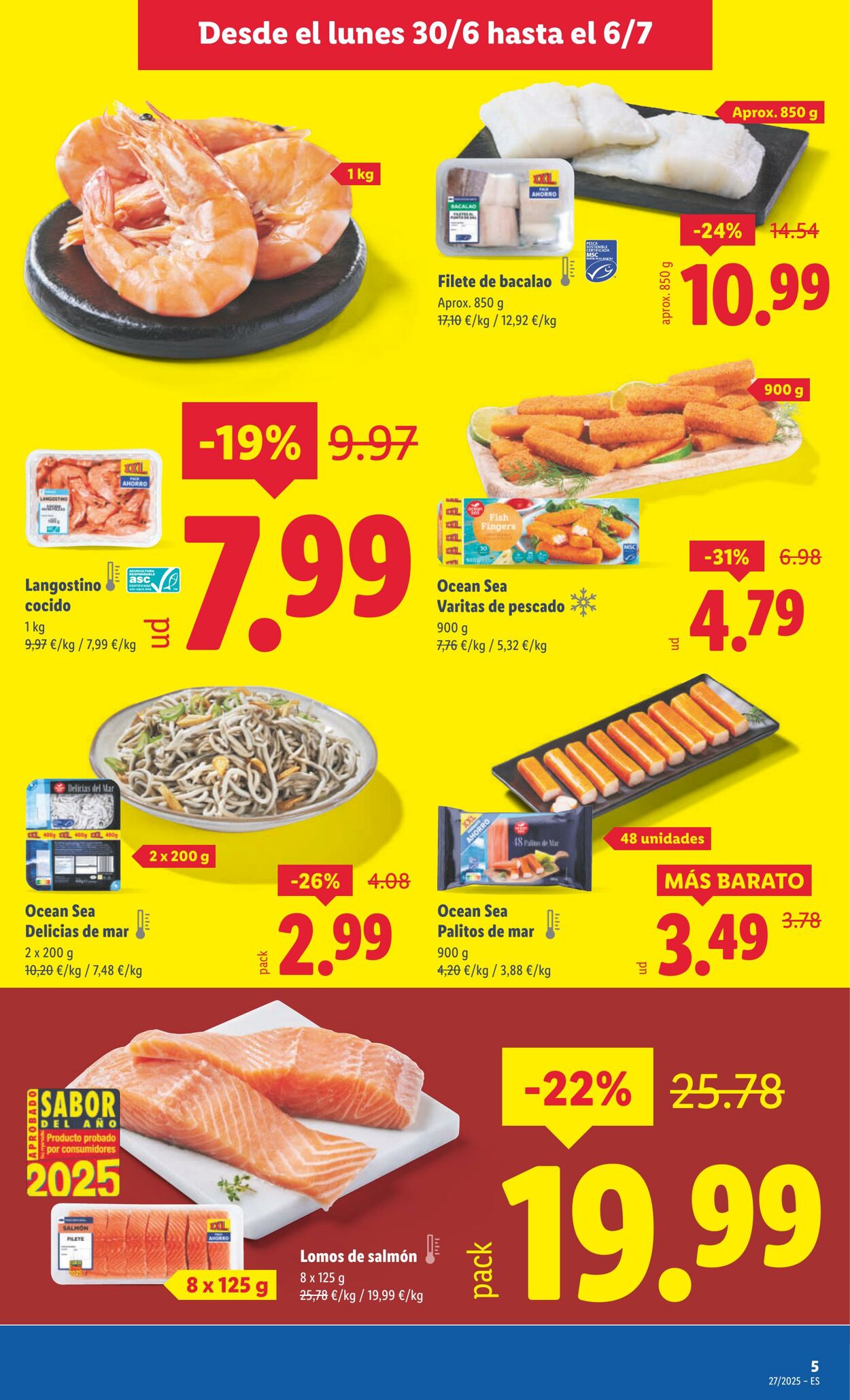 Folleto Lidl 30.06.2025 - 06.07.2025