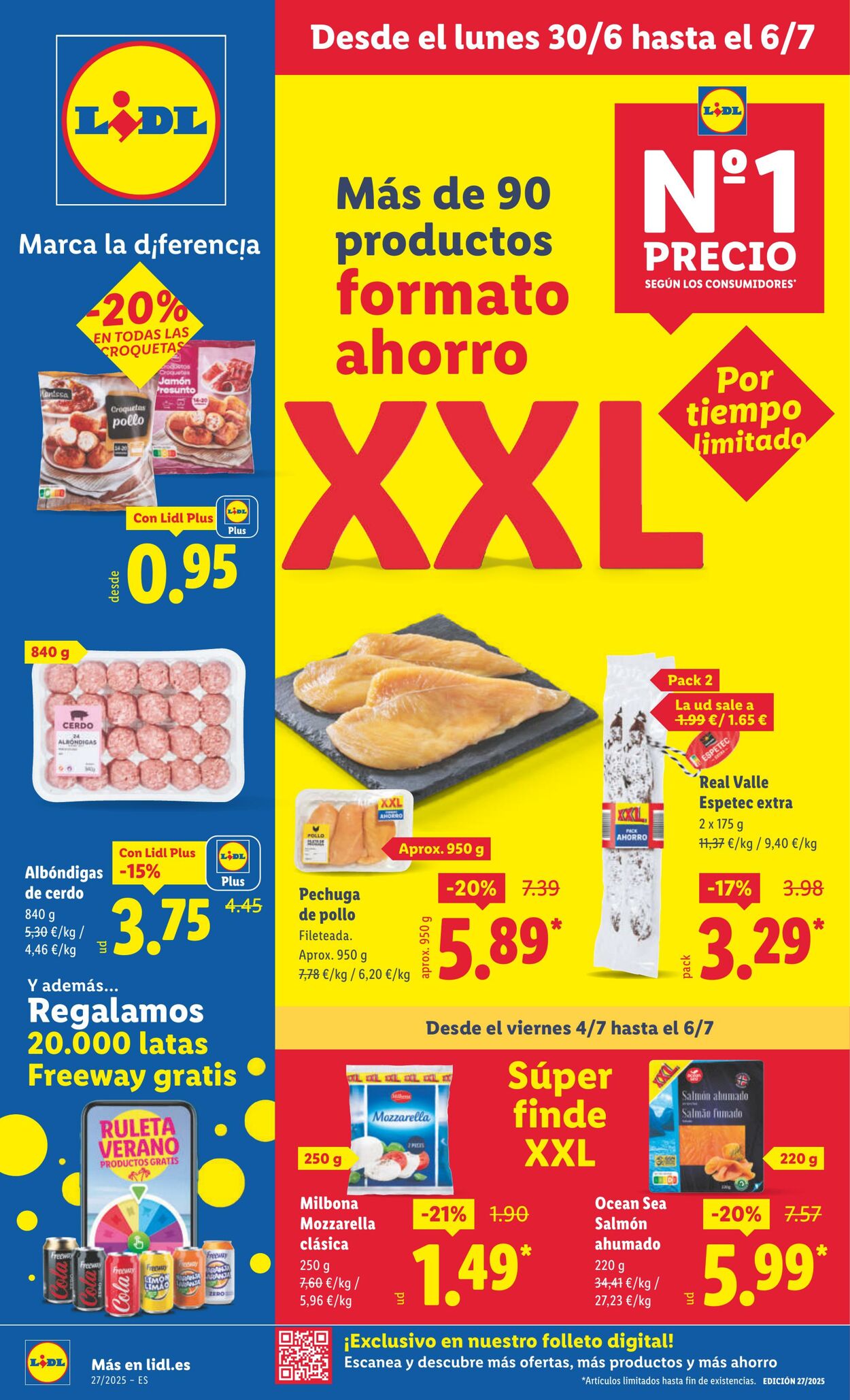 Folleto Lidl 30.06.2025 - 06.07.2025