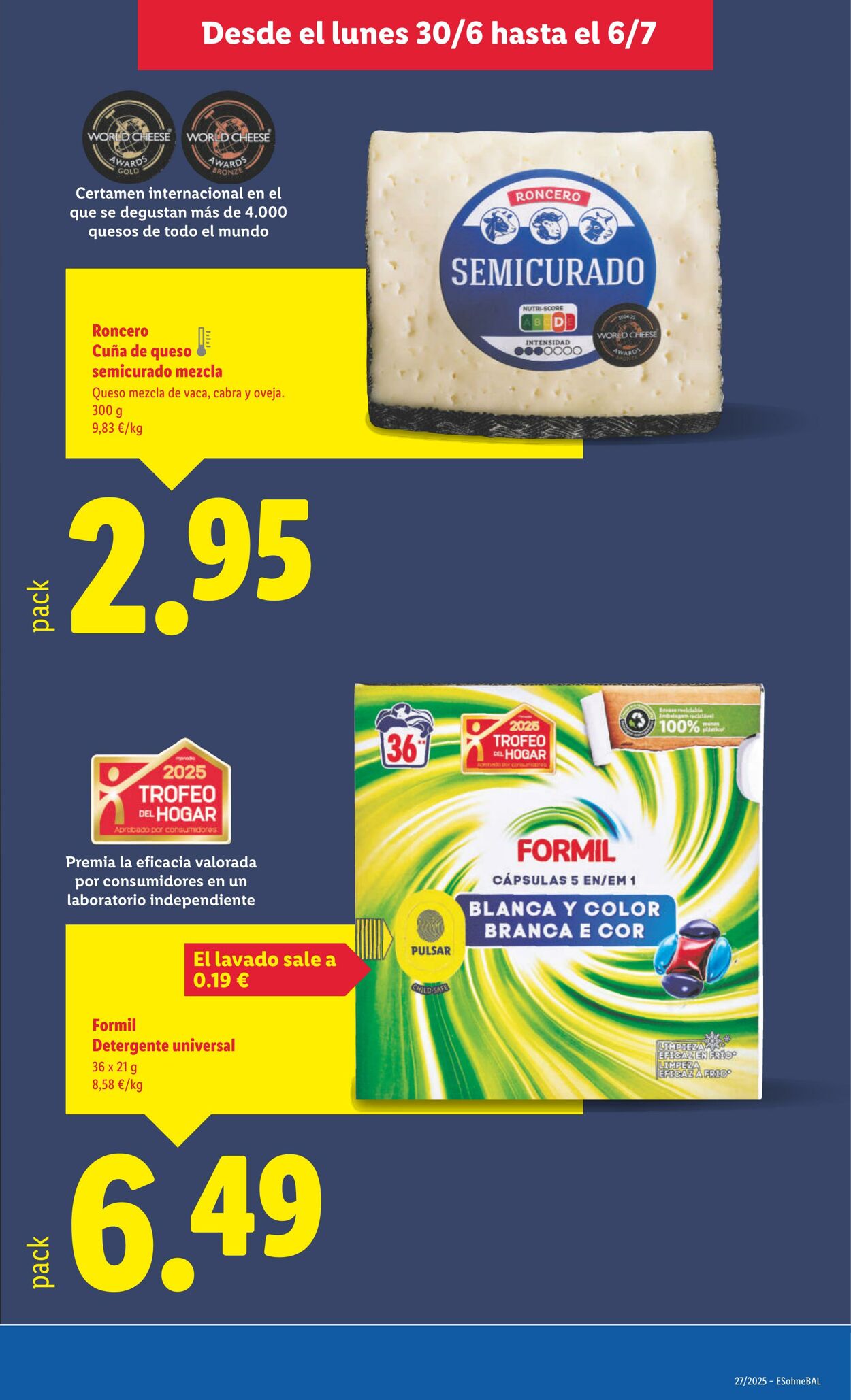 Folleto Lidl 30.06.2025 - 06.07.2025