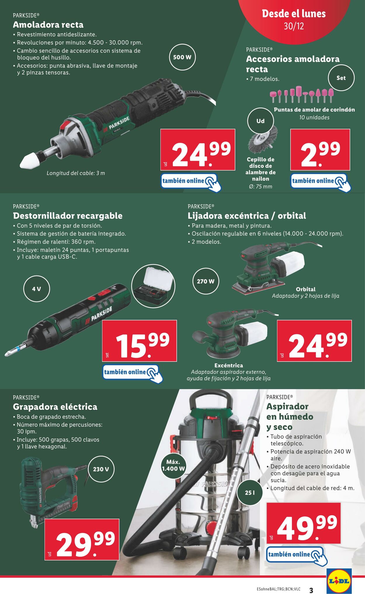 Folleto Lidl 30.12.2024 - 05.01.2025