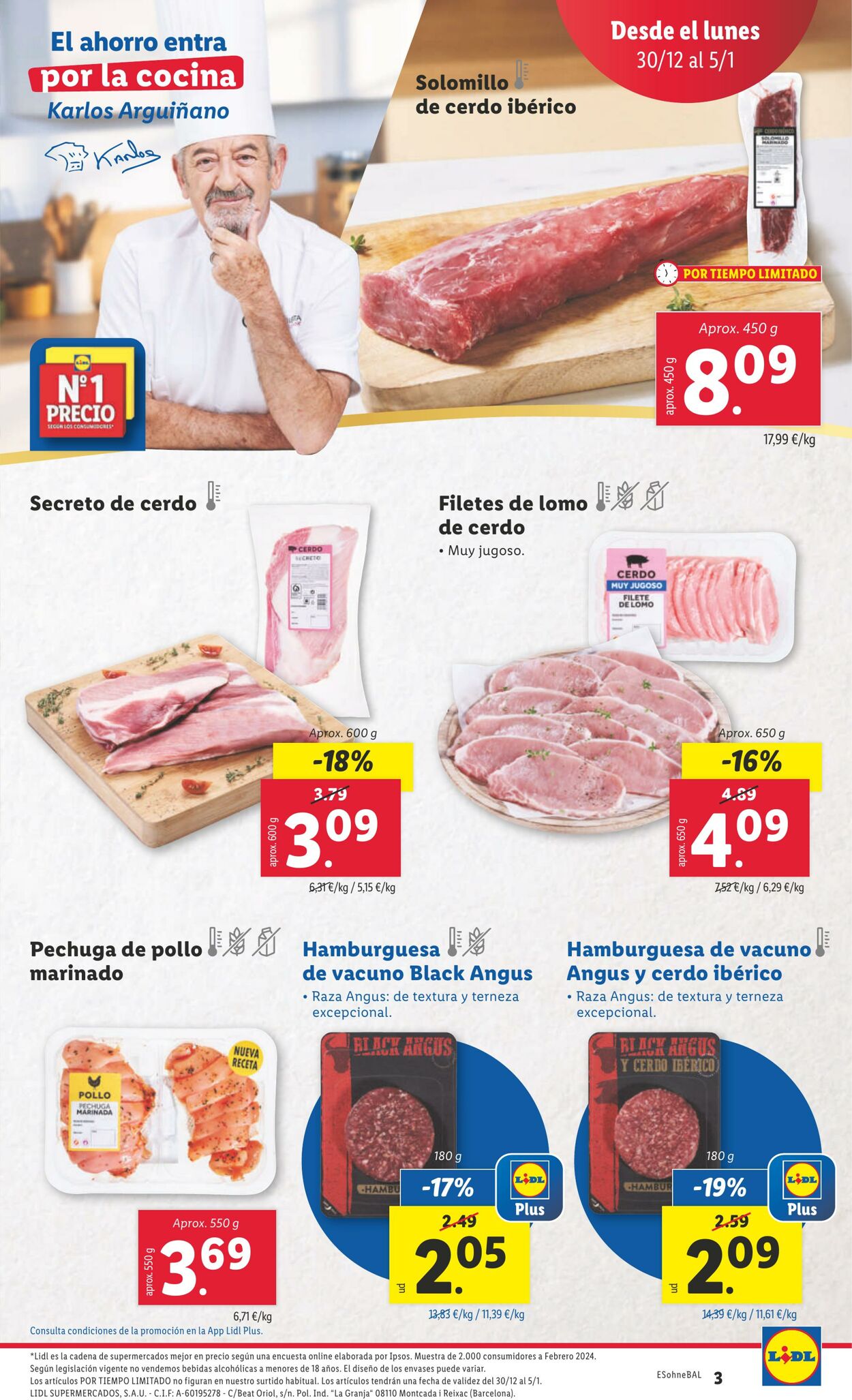 Folleto Lidl 30.12.2024 - 05.01.2025