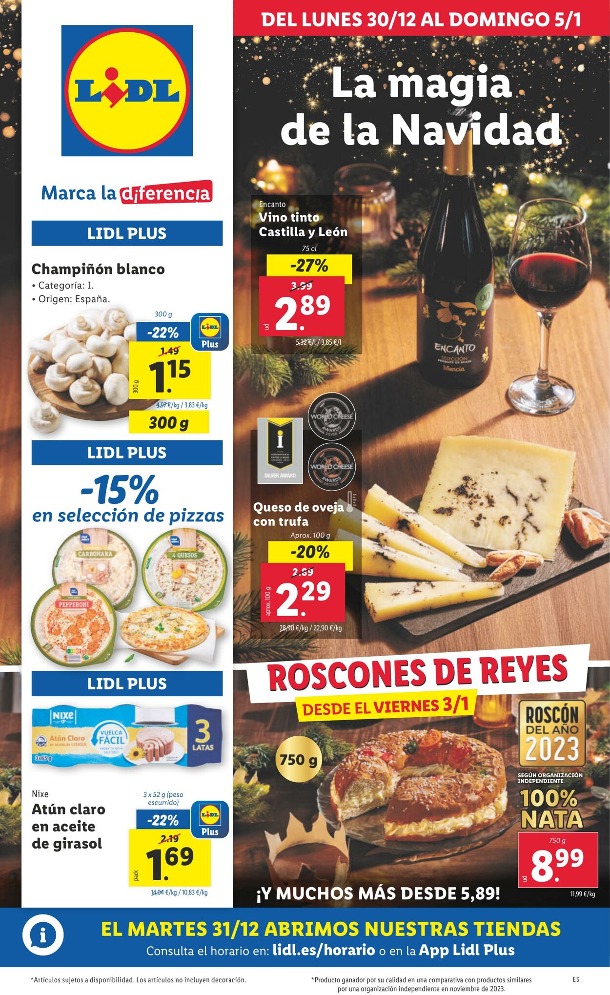 Folleto Lidl 30.12.2024 - 05.01.2025