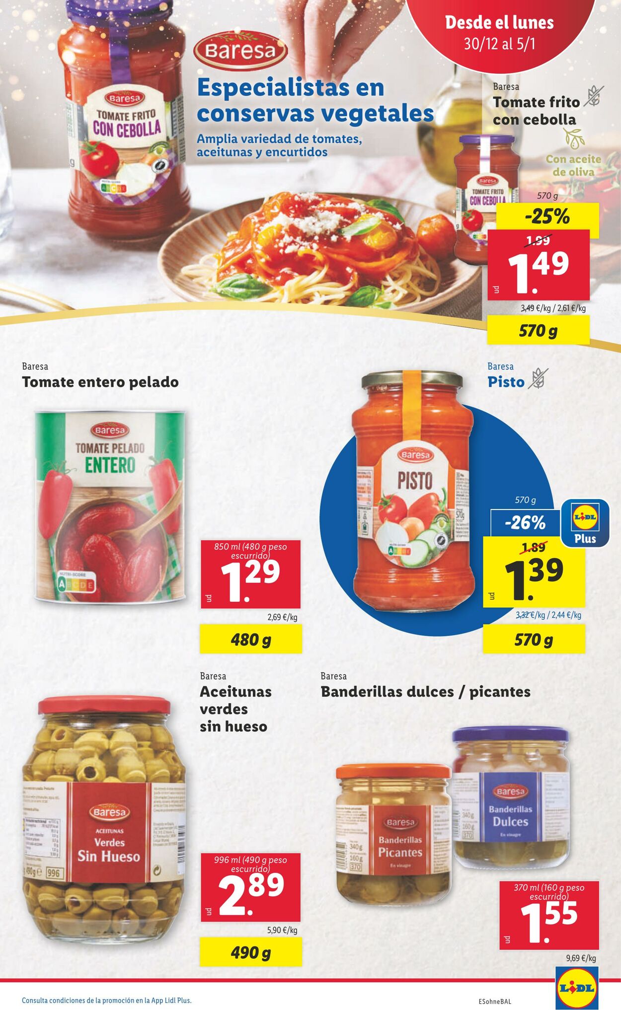 Folleto Lidl 30.12.2024 - 05.01.2025