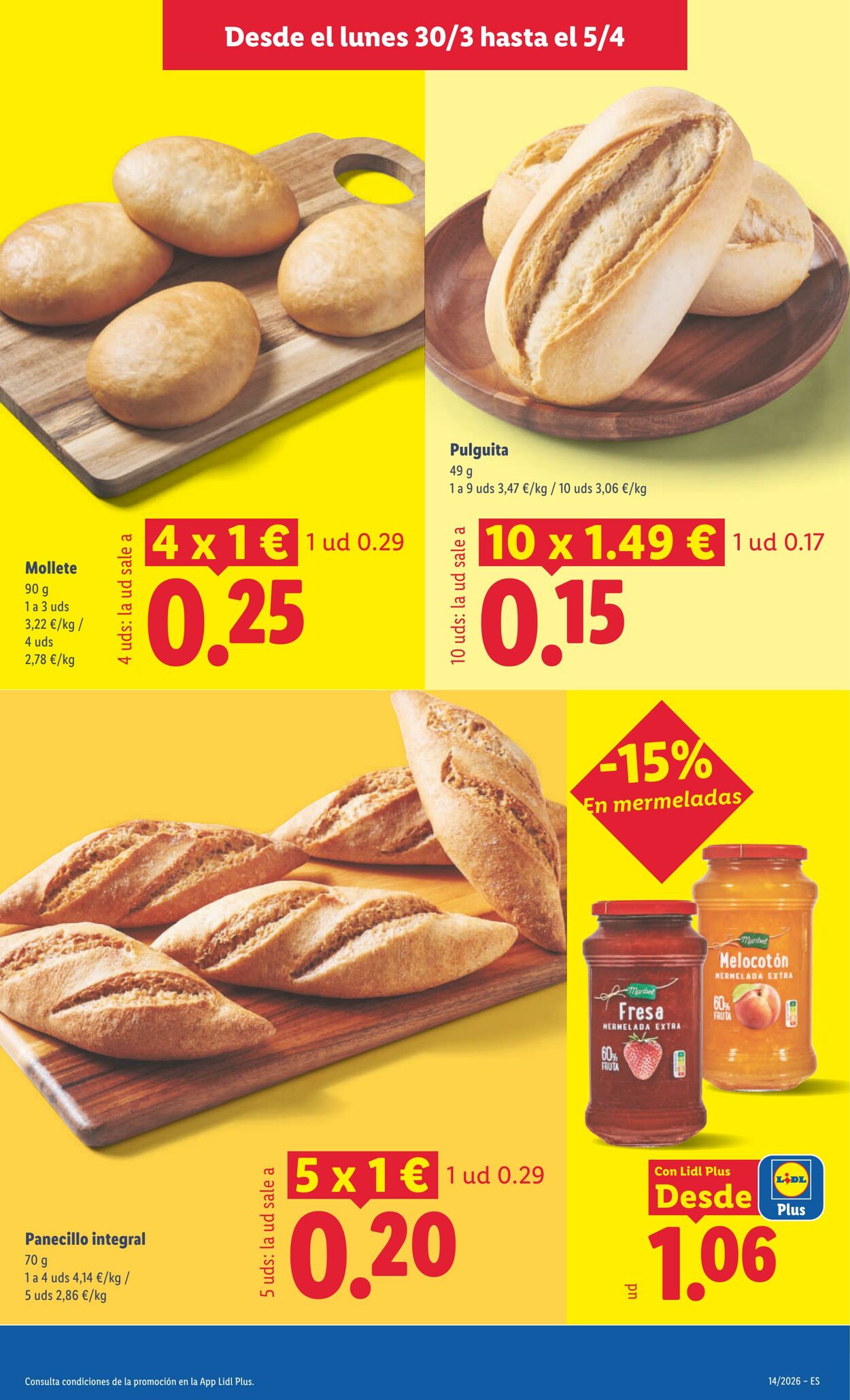 Folleto Lidl 30.03.2026 - 05.04.2026