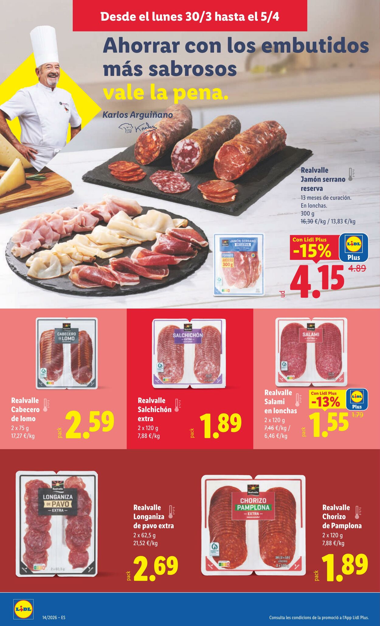 Folleto Lidl 30.03.2026 - 05.04.2026