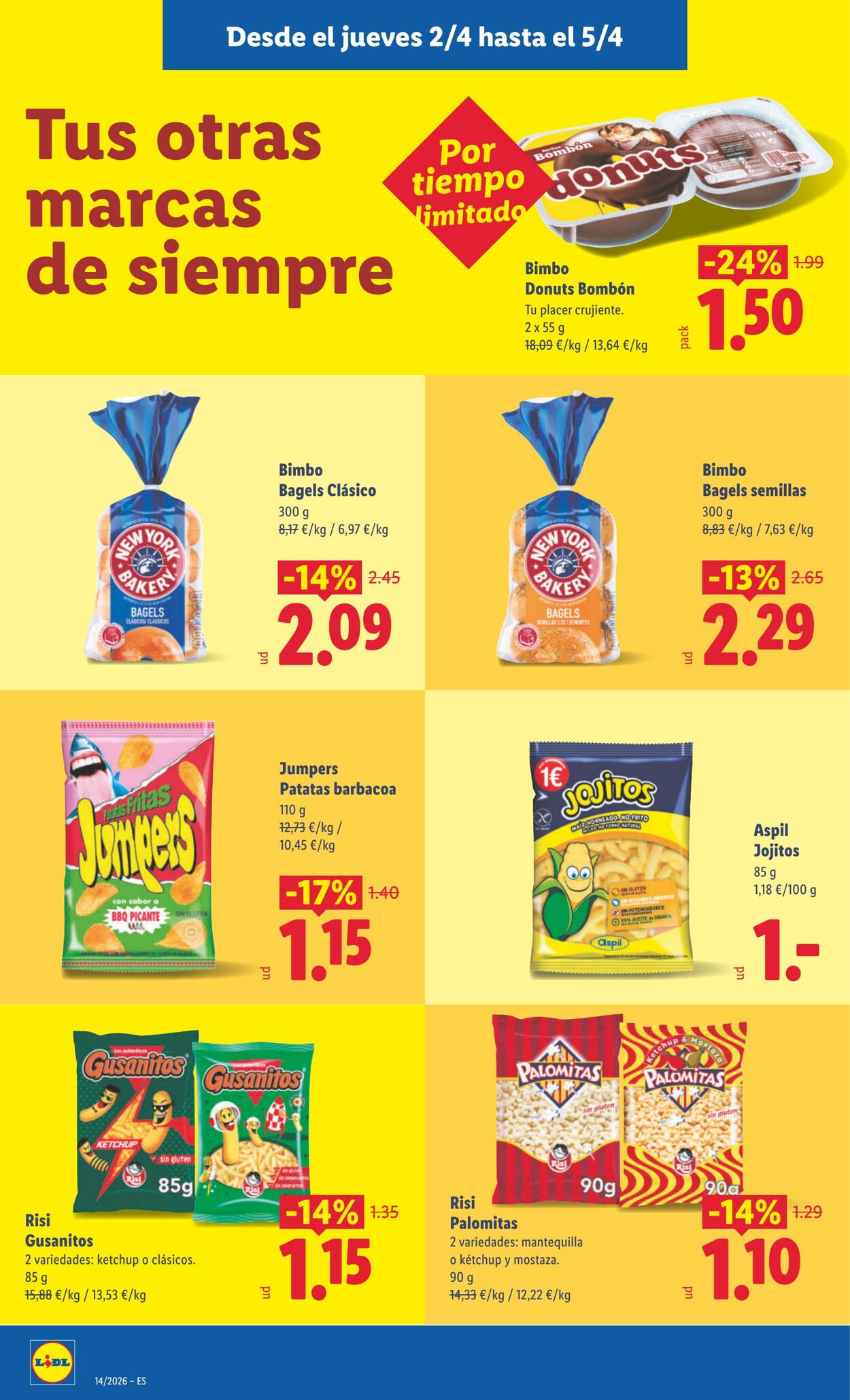 Folleto Lidl 30.03.2026 - 05.04.2026
