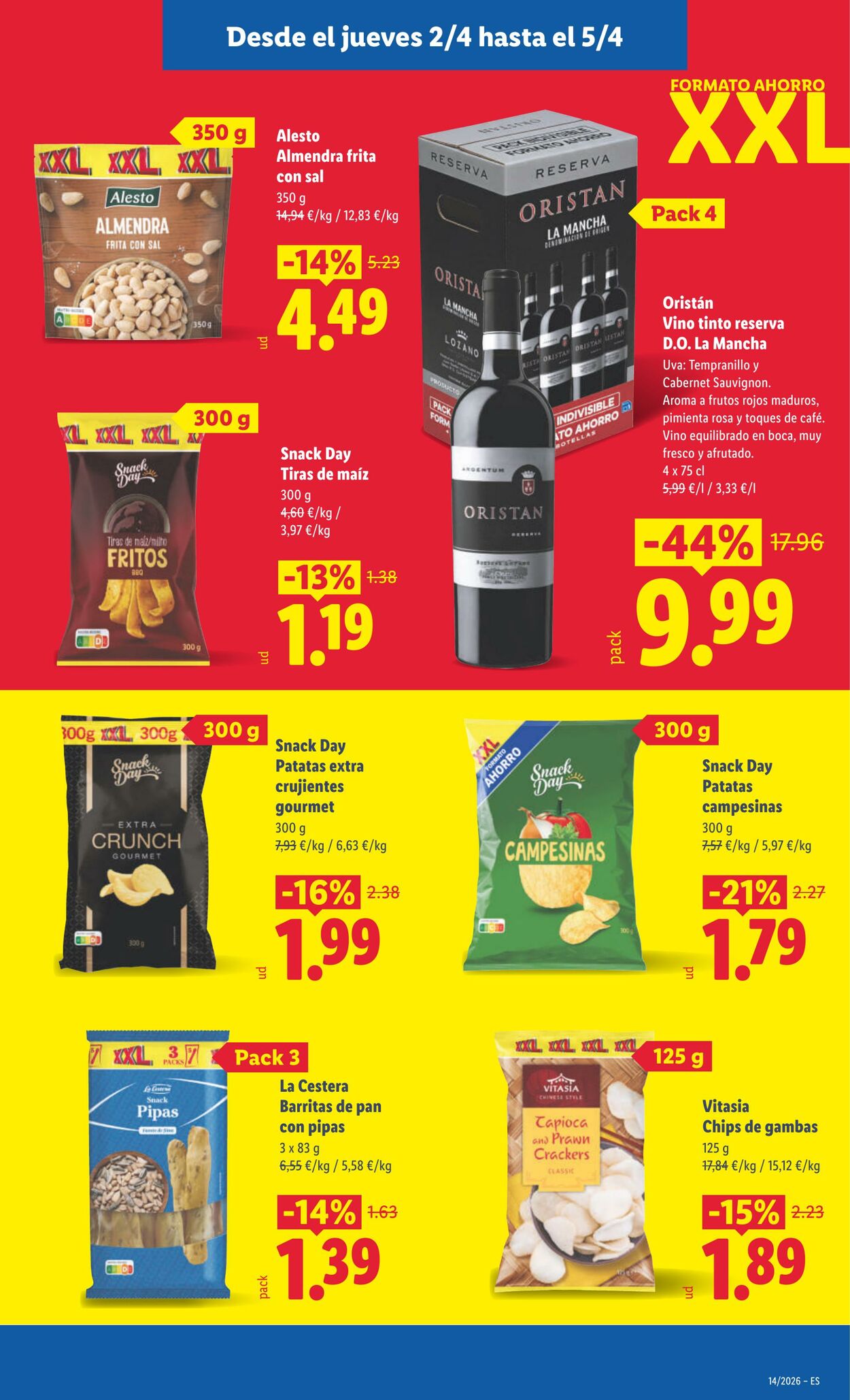 Folleto Lidl 30.03.2026 - 05.04.2026