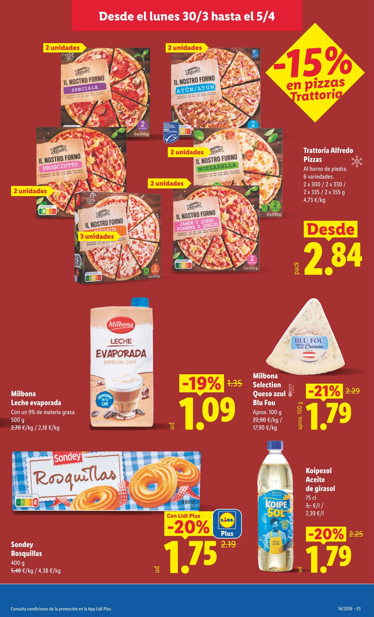 Folleto Lidl 30.03.2026 - 05.04.2026