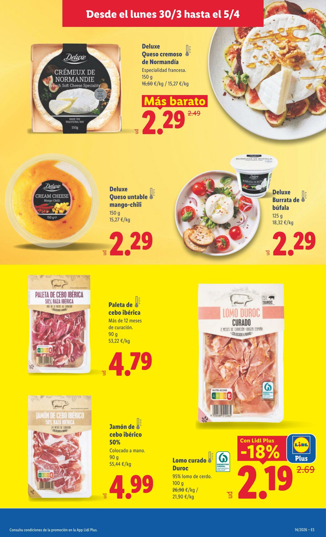 Folleto Lidl 30.03.2026 - 05.04.2026