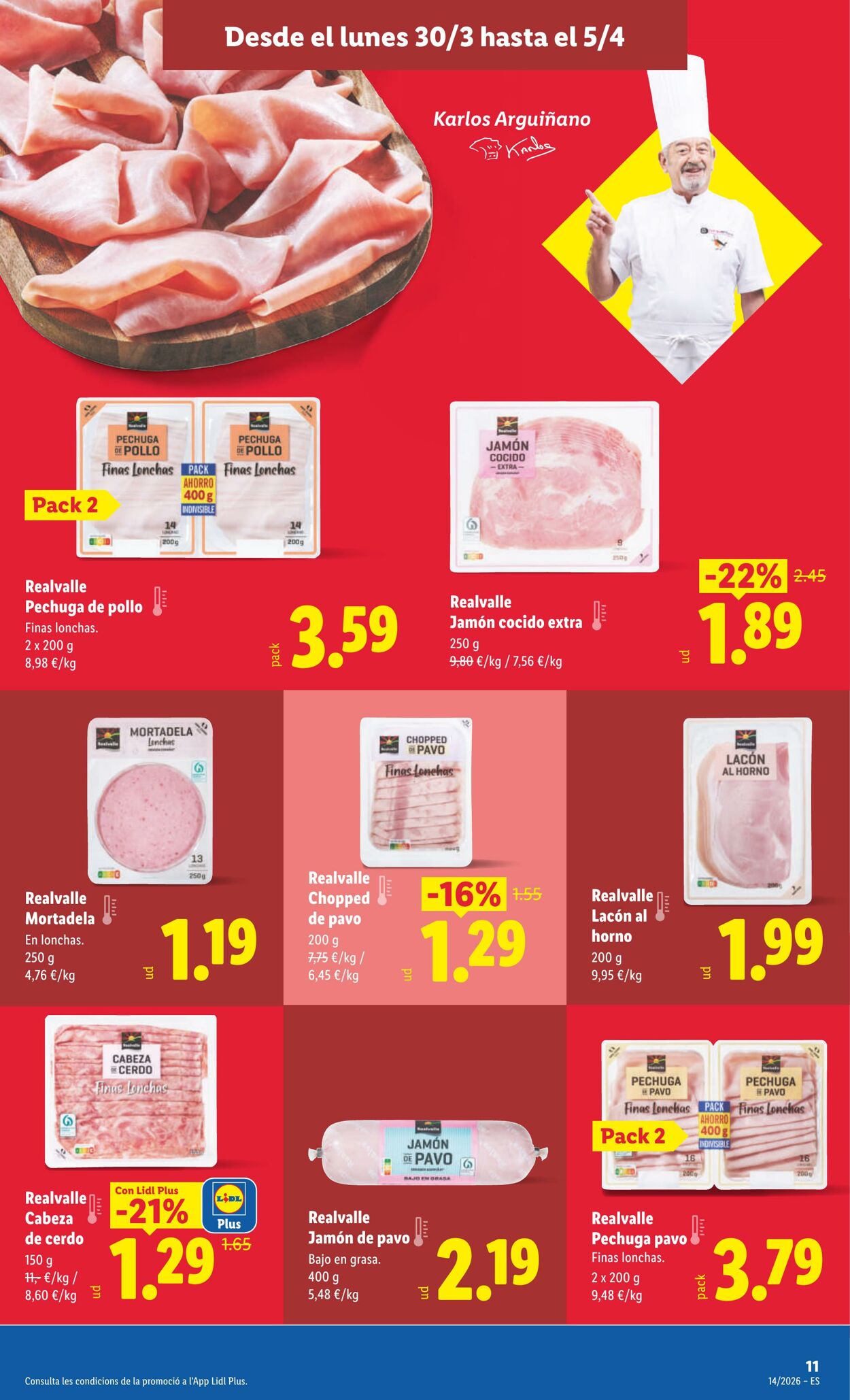 Folleto Lidl 30.03.2026 - 05.04.2026