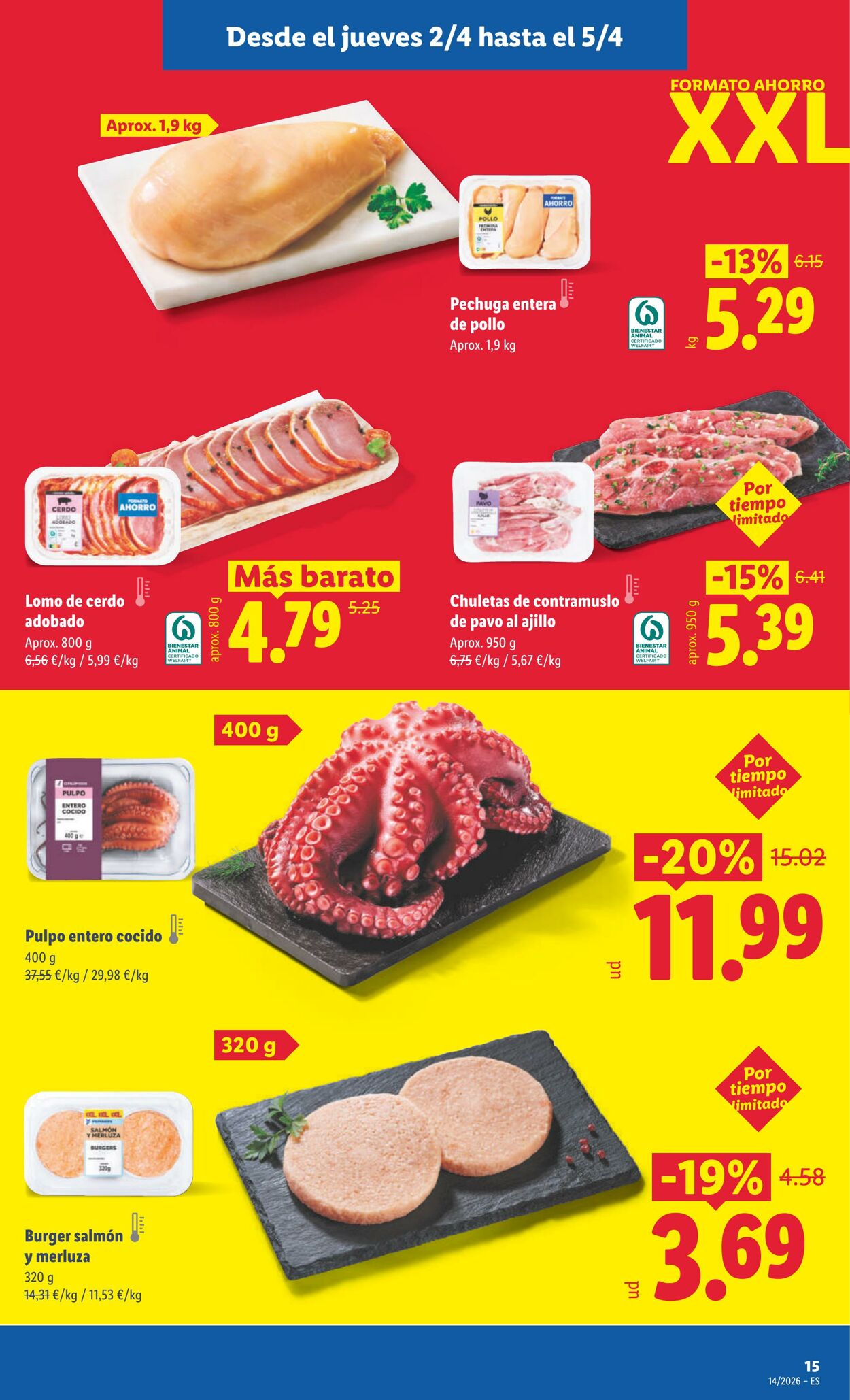 Folleto Lidl 30.03.2026 - 05.04.2026