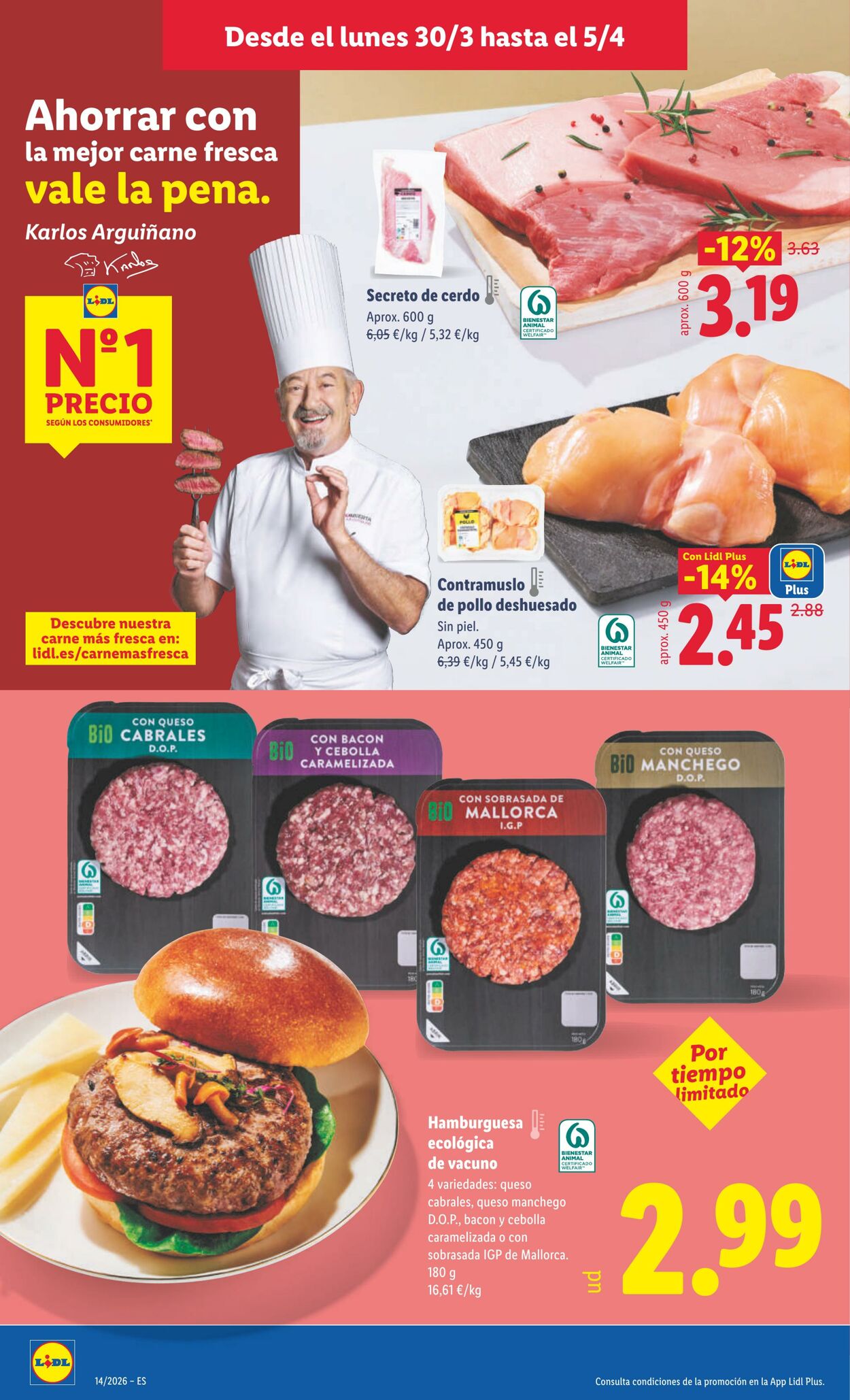 Folleto Lidl 30.03.2026 - 05.04.2026