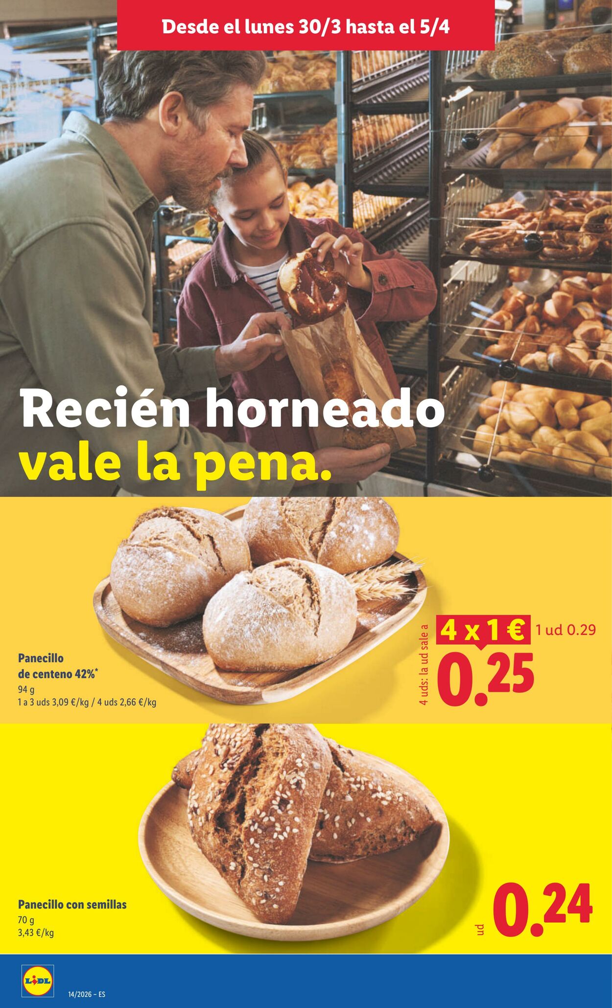 Folleto Lidl 30.03.2026 - 05.04.2026