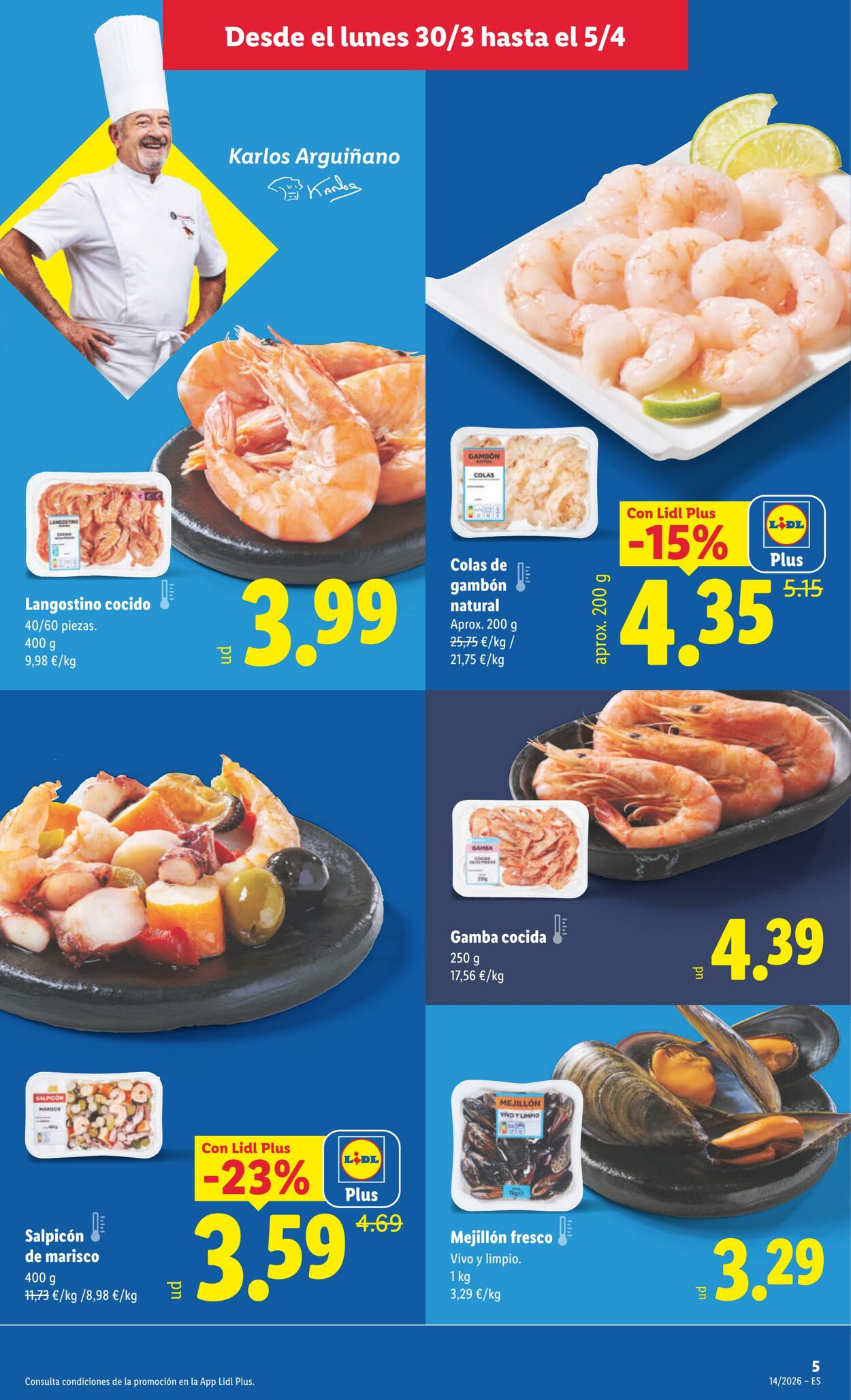 Folleto Lidl 30.03.2026 - 05.04.2026