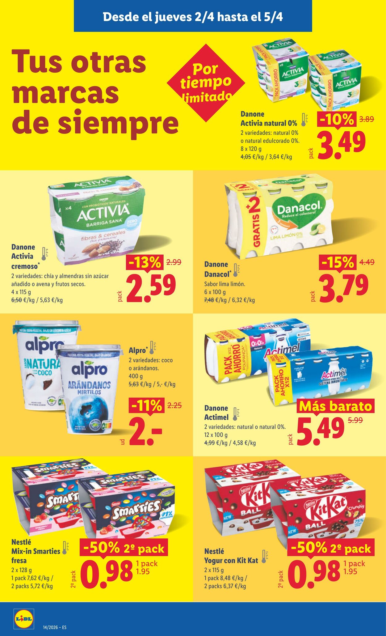 Folleto Lidl 30.03.2026 - 05.04.2026