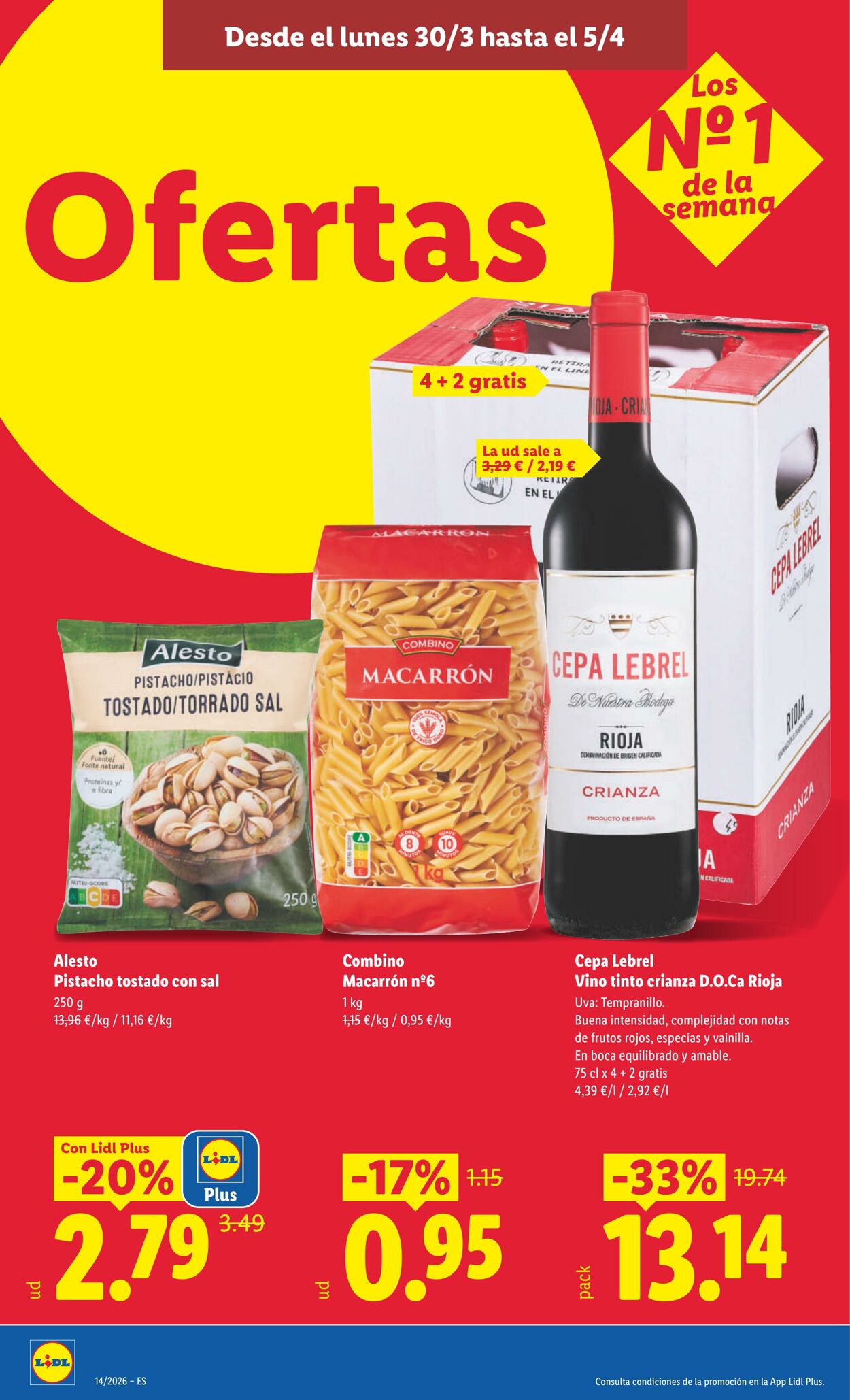 Folleto Lidl 30.03.2026 - 05.04.2026
