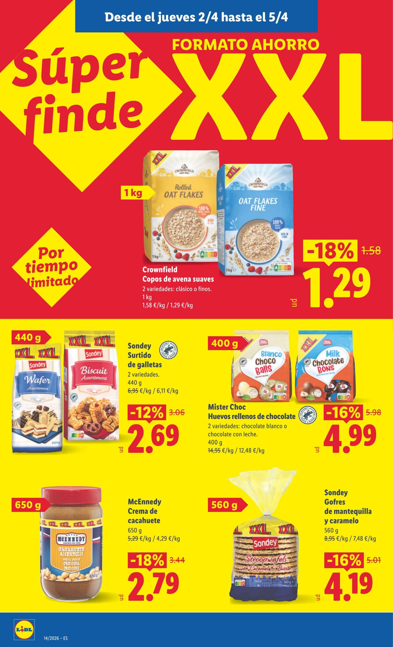 Folleto Lidl 30.03.2026 - 05.04.2026
