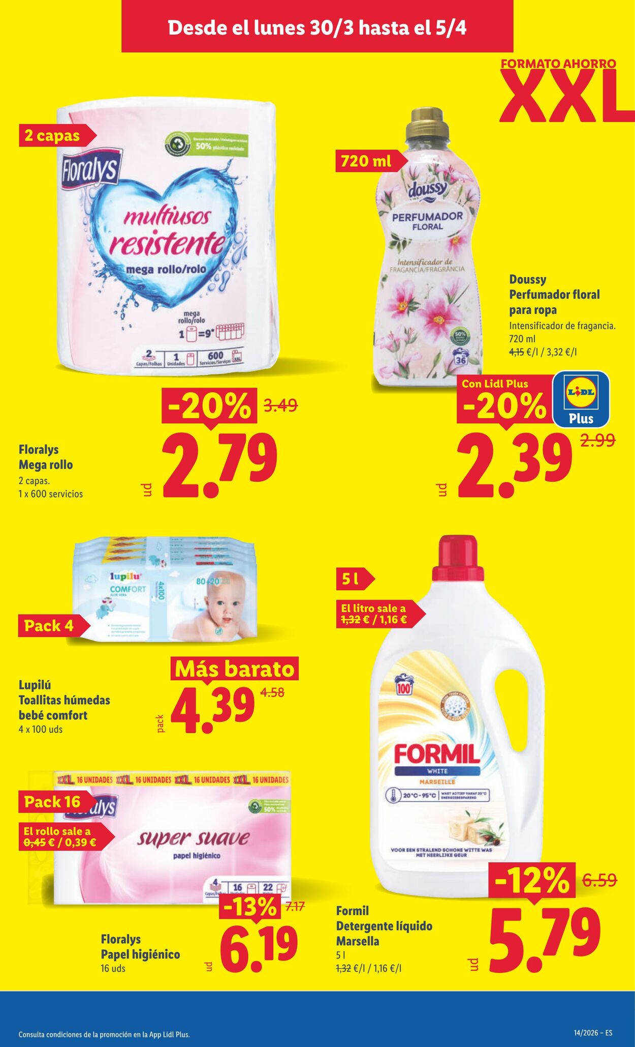 Folleto Lidl 30.03.2026 - 05.04.2026