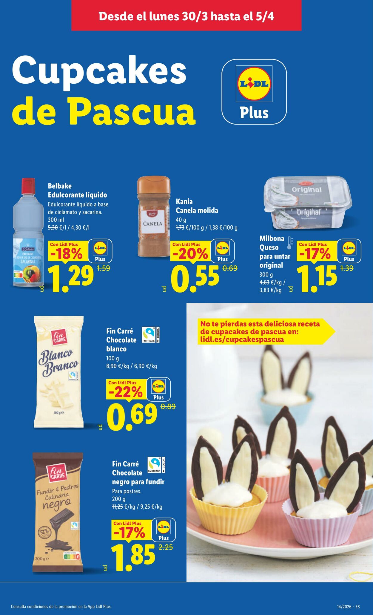 Folleto Lidl 30.03.2026 - 05.04.2026
