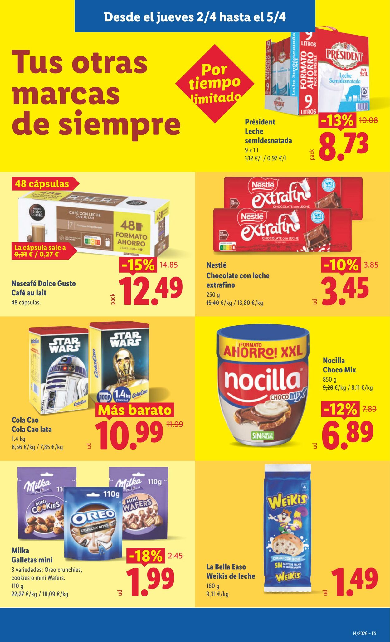 Folleto Lidl 30.03.2026 - 05.04.2026