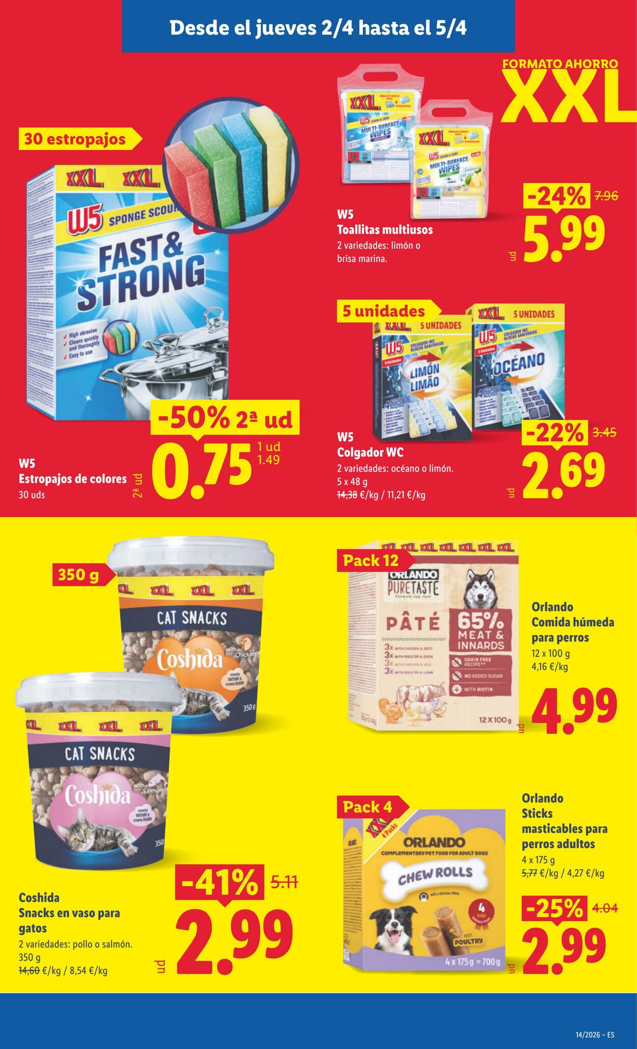 Folleto Lidl 30.03.2026 - 05.04.2026