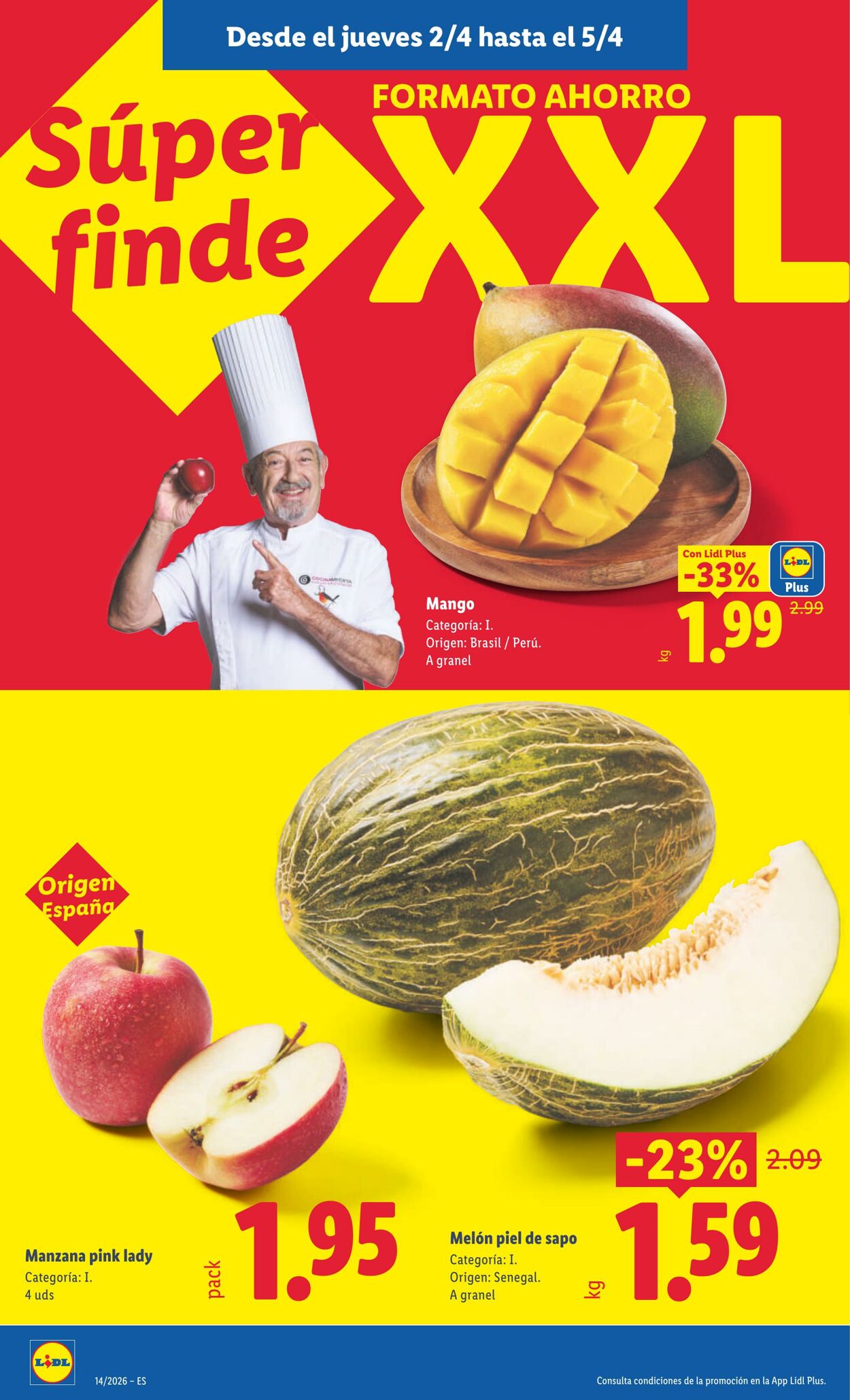 Folleto Lidl 30.03.2026 - 05.04.2026