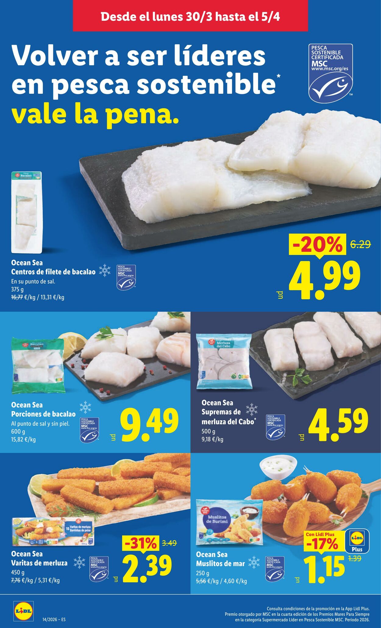 Folleto Lidl 30.03.2026 - 05.04.2026