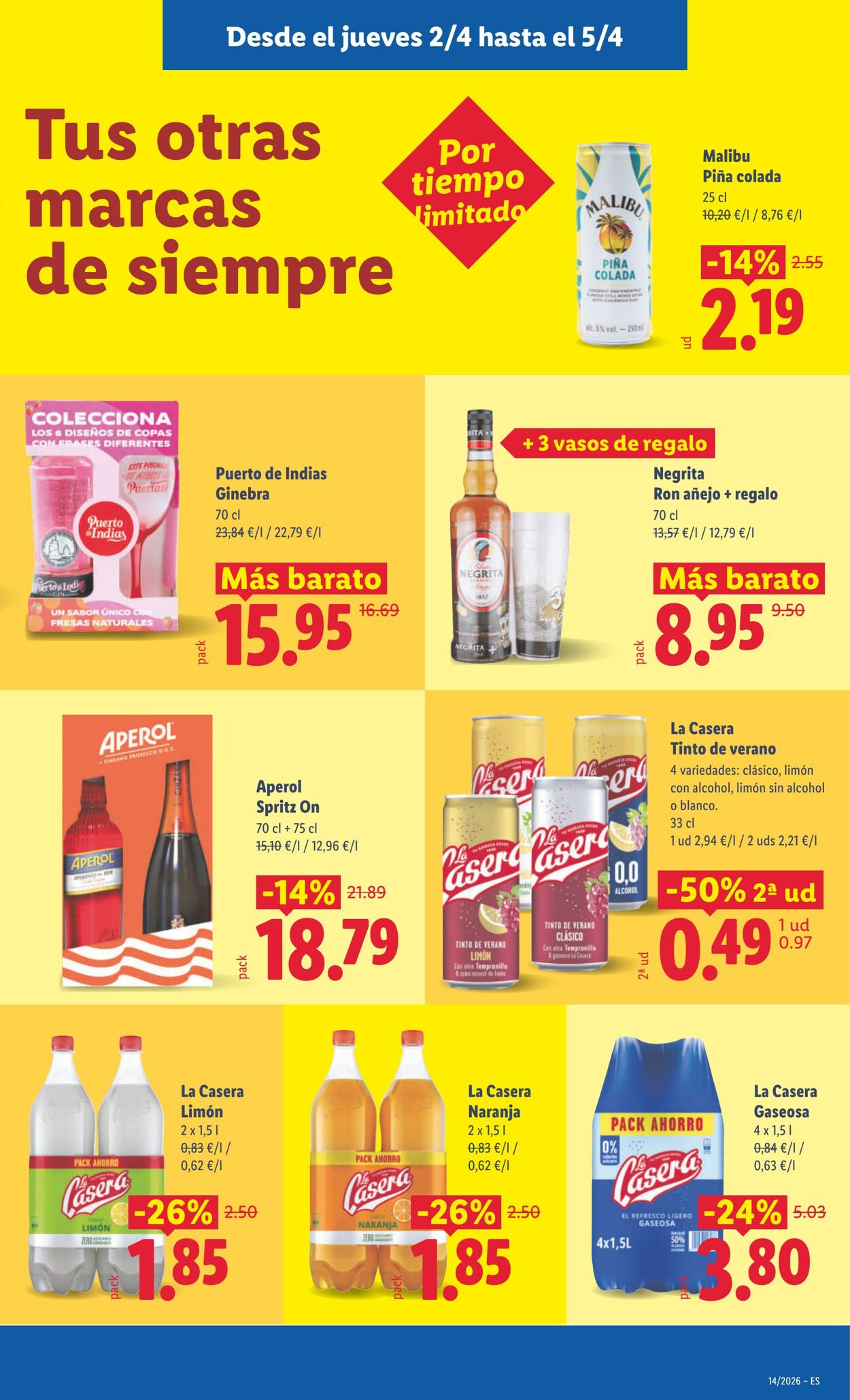 Folleto Lidl 30.03.2026 - 05.04.2026